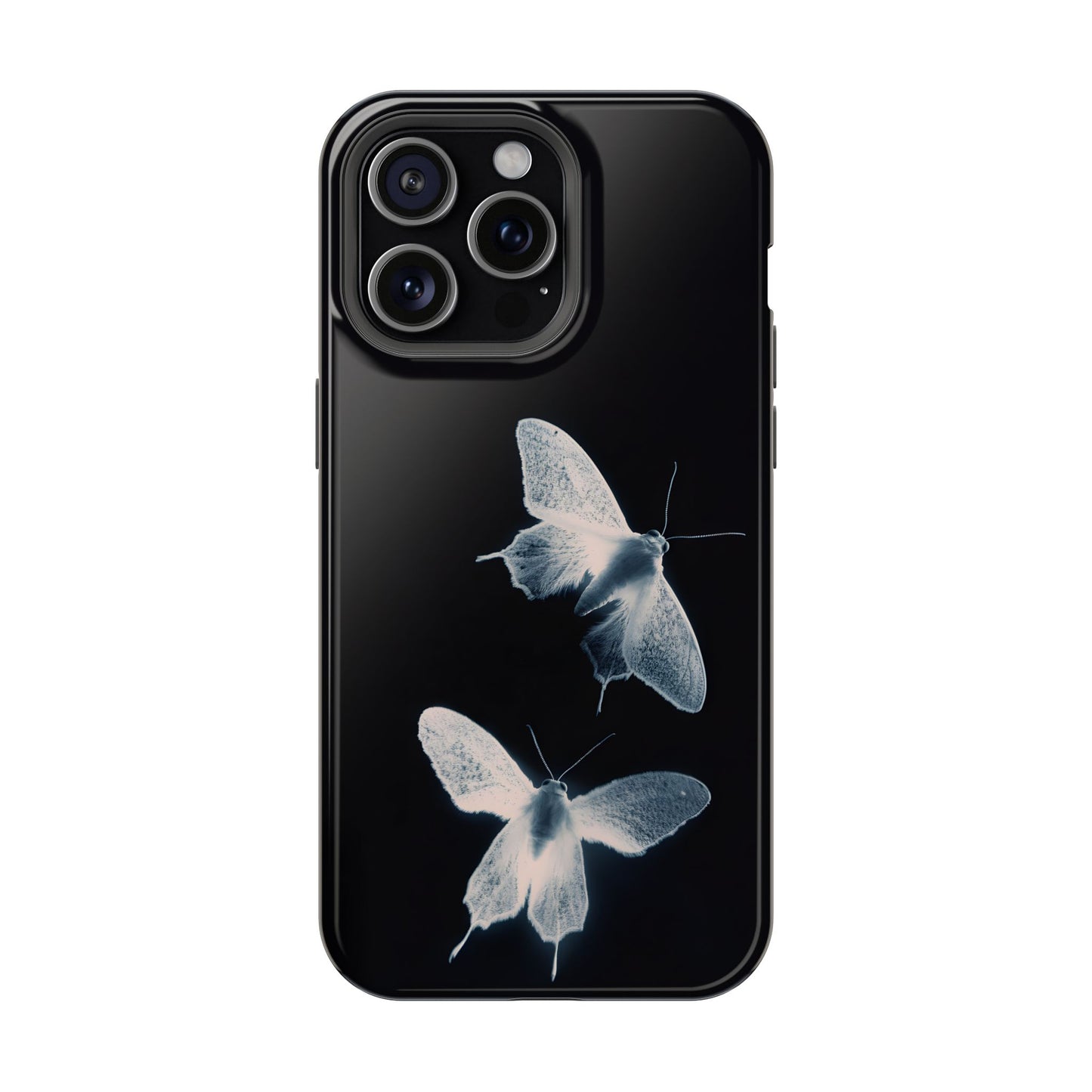 Ethereal Moth Dark Aesthetic Phone Case – MagSafe Compatible for iPhone & Samsung Galaxy