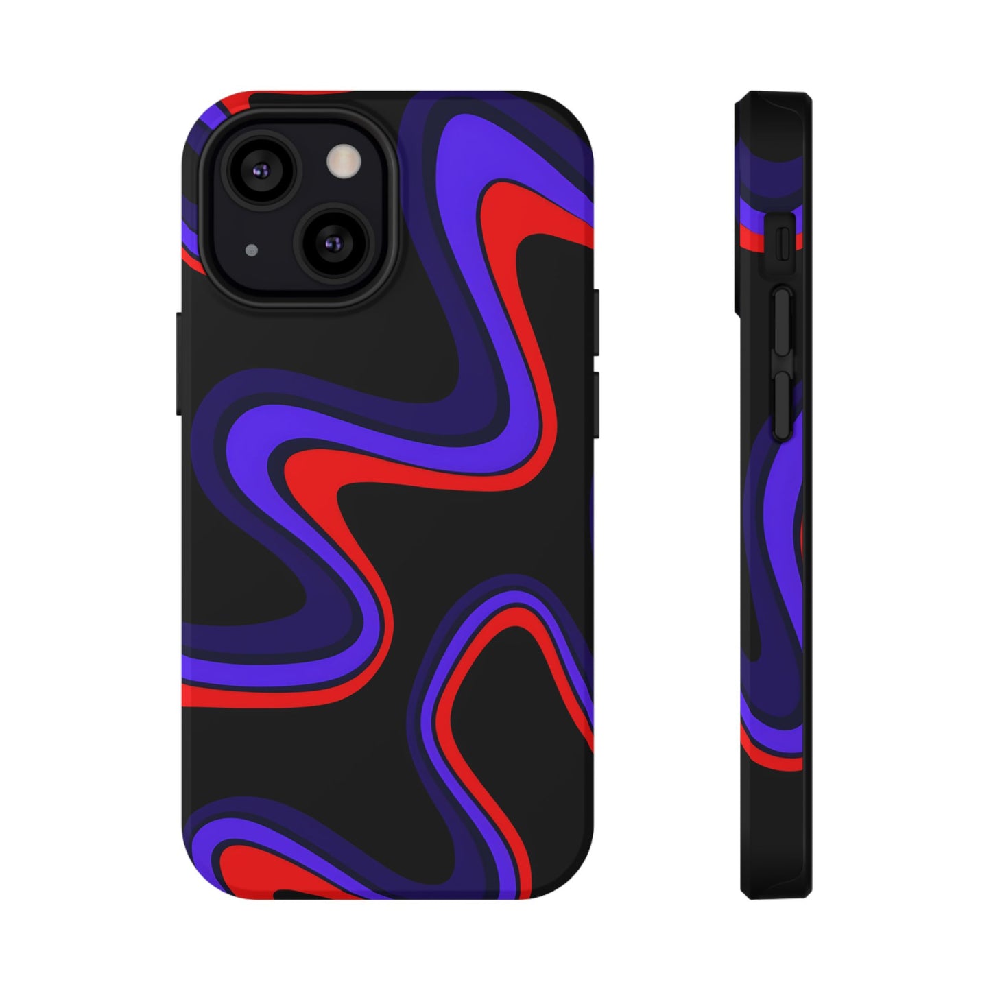 Psychedelic Wave Phone Case – MagSafe Compatible for iPhone & Samsung Galaxy