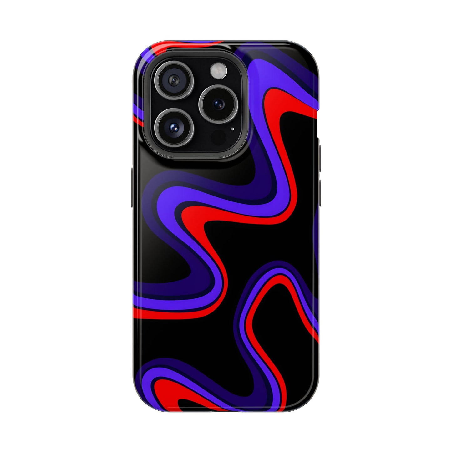Psychedelic Wave Phone Case – MagSafe Compatible for iPhone & Samsung Galaxy