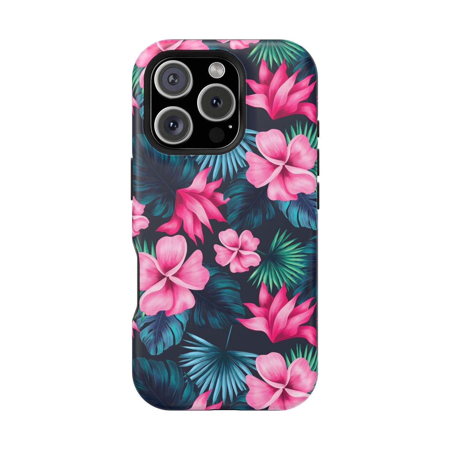 Tropical Paradise Floral Phone Case – MagSafe Compatible for iPhone & Samsung Galaxy