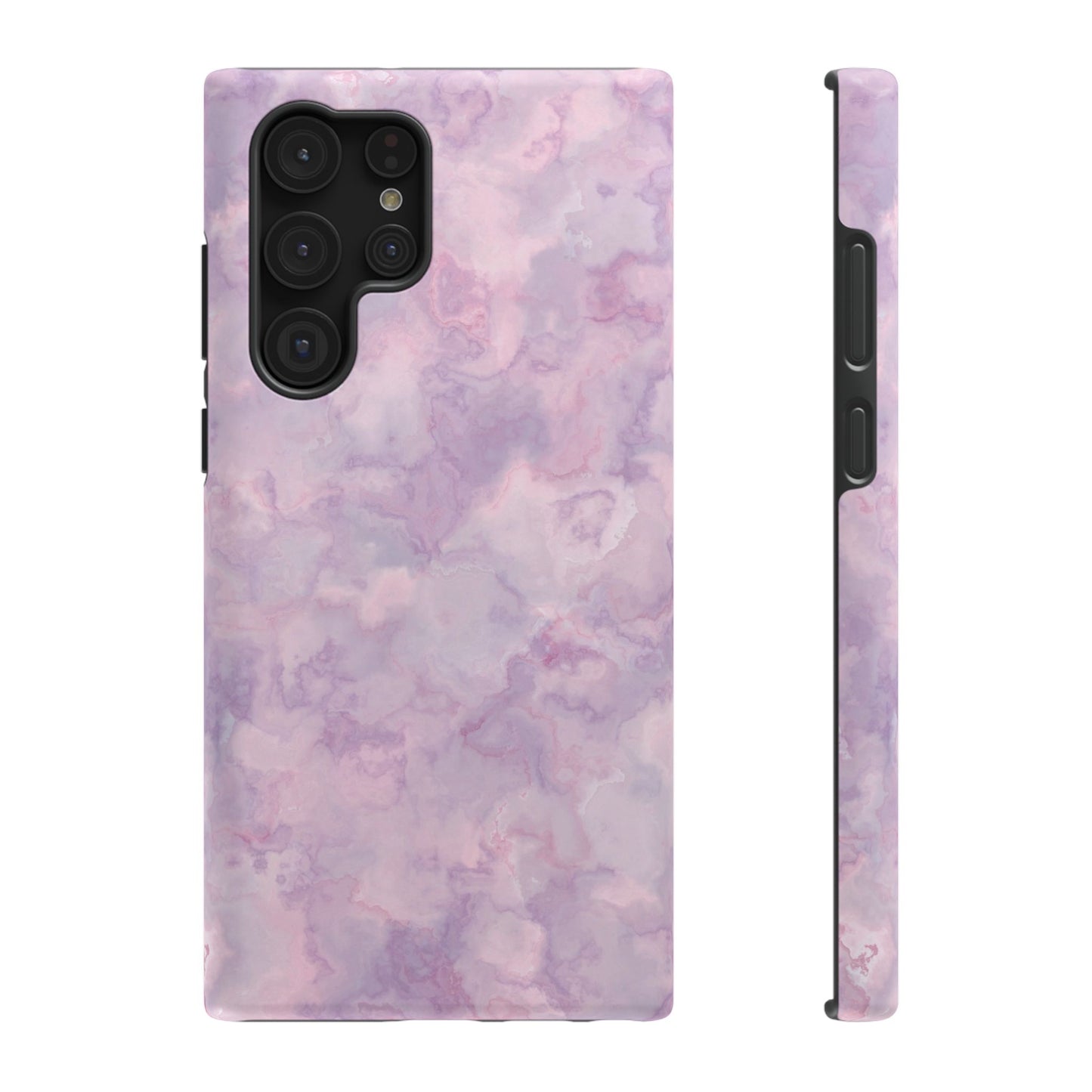 Lavender Dream Marble Phone Case – MagSafe Compatible for iPhone & Samsung Galaxy