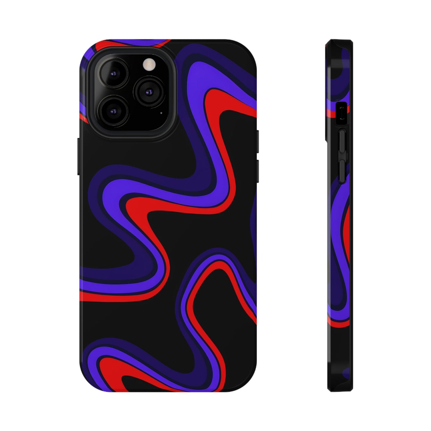 Psychedelic Wave Phone Case – MagSafe Compatible for iPhone & Samsung Galaxy