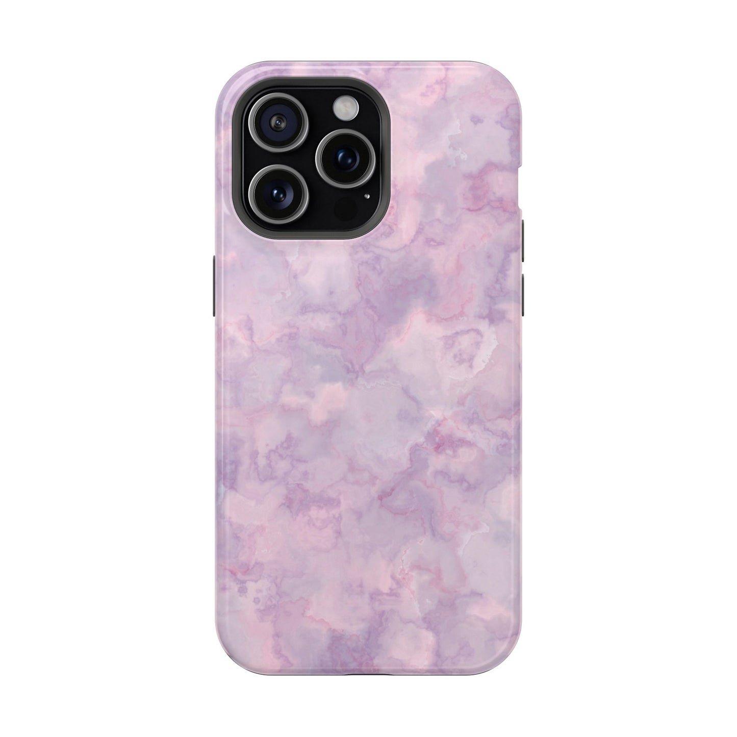 Lavender Dream Marble Phone Case – MagSafe Compatible for iPhone & Samsung Galaxy