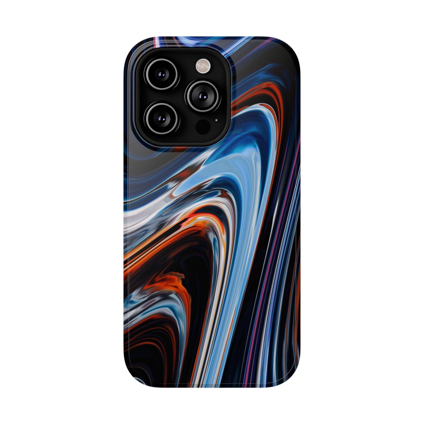 Vibrant Swirl Energy Phone Case – MagSafe Compatible for iPhone & Samsung Galaxy