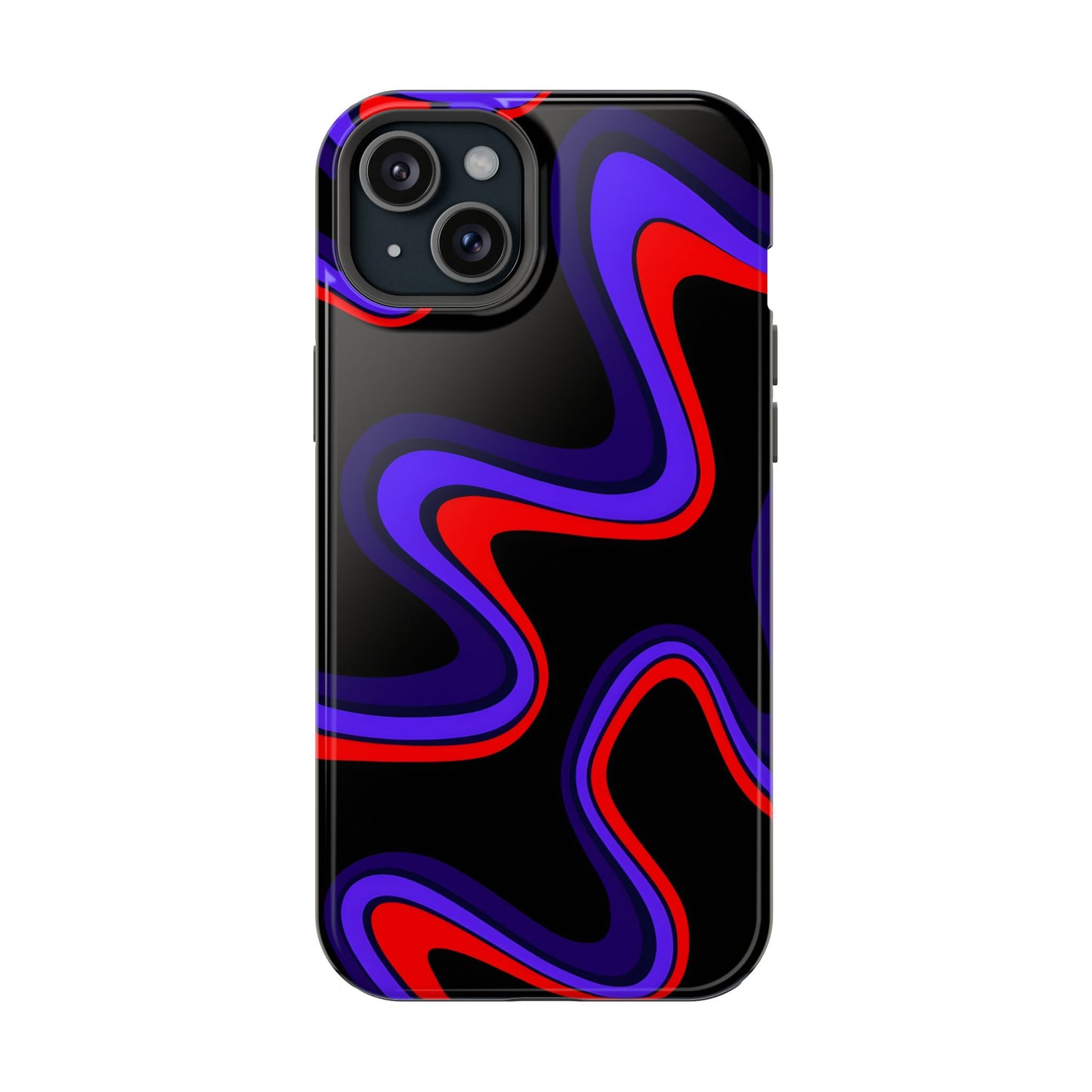 Psychedelic Wave Phone Case – MagSafe Compatible for iPhone & Samsung Galaxy