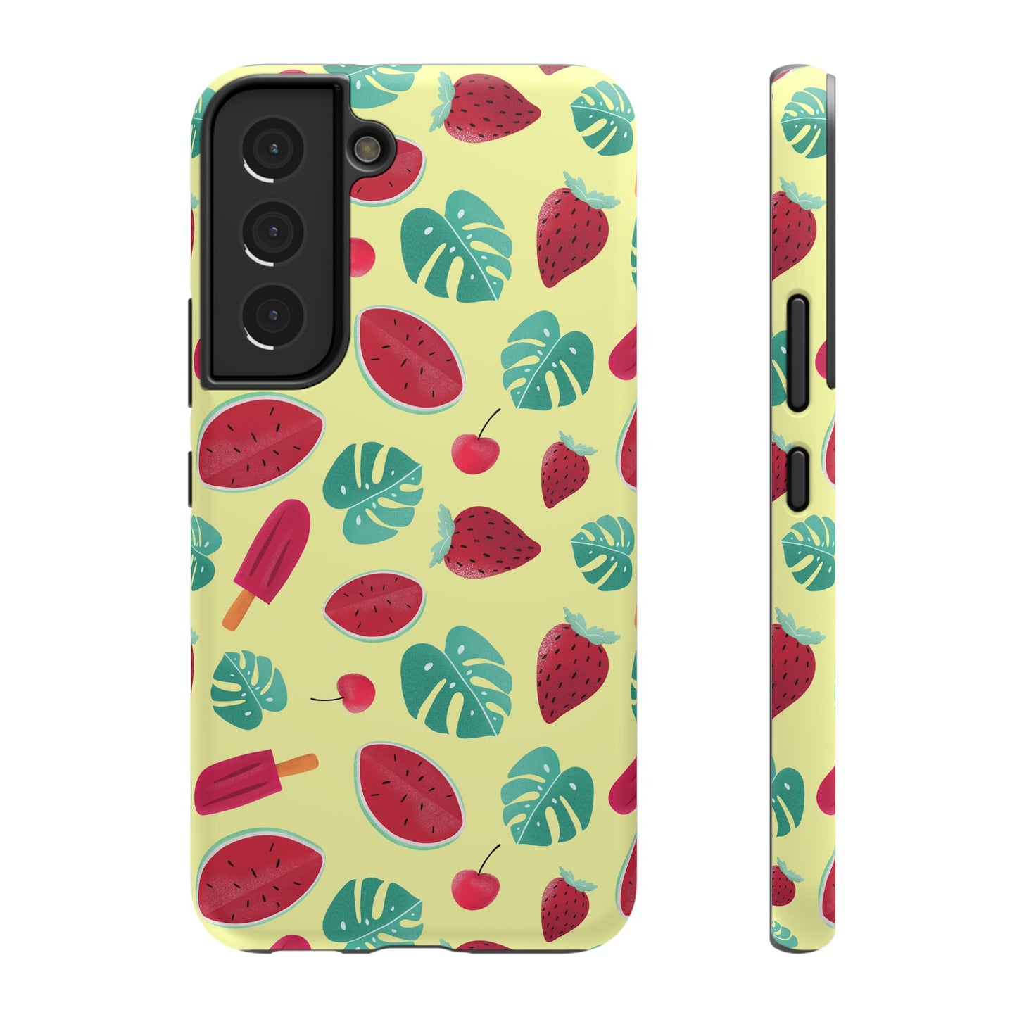 Tropical Summer Fruits Phone Case – MagSafe Compatible for iPhone & Samsung Galaxy