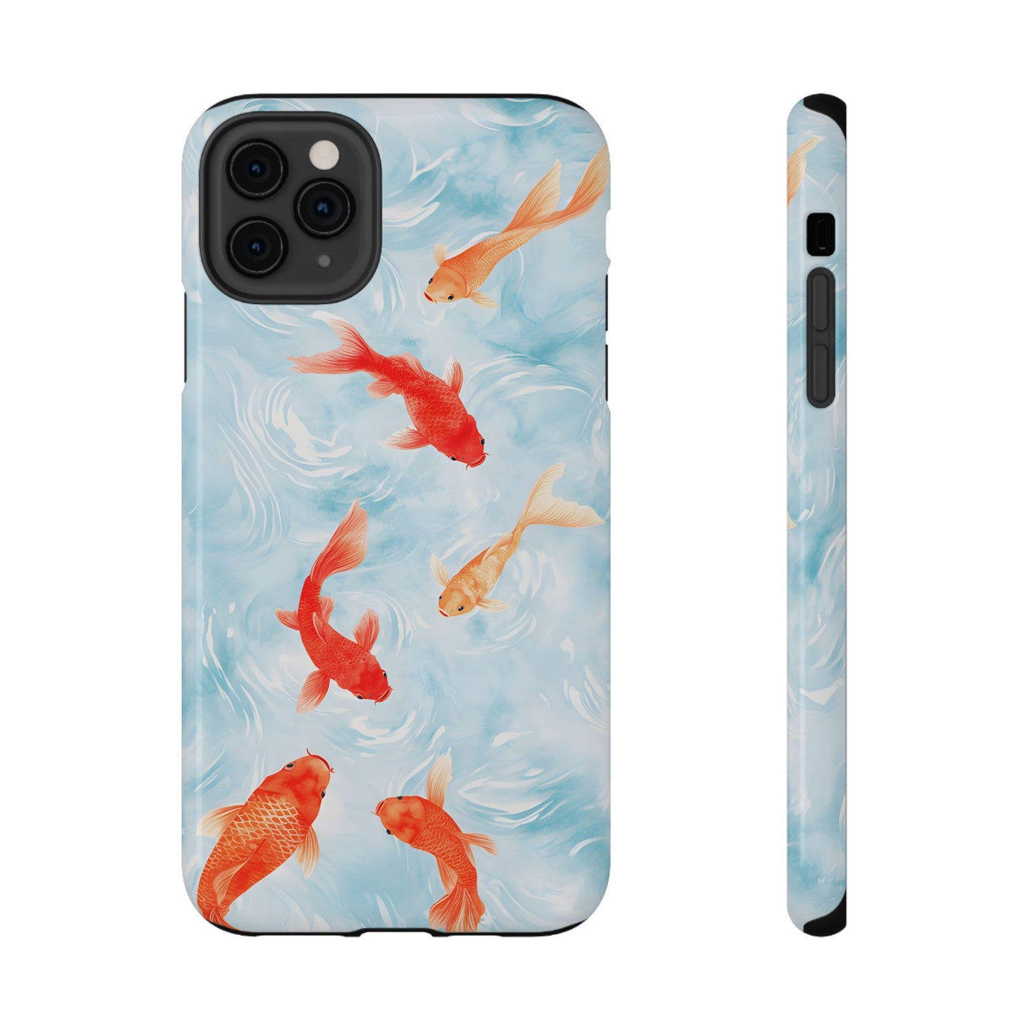 Koi Fish Pond Phone Case – MagSafe Compatible for iPhone & Samsung Galaxy