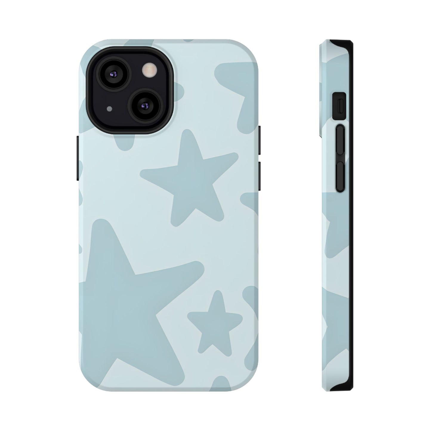 Minimalist Star Pattern Phone Case – MagSafe Compatible for iPhone & Samsung Galaxy