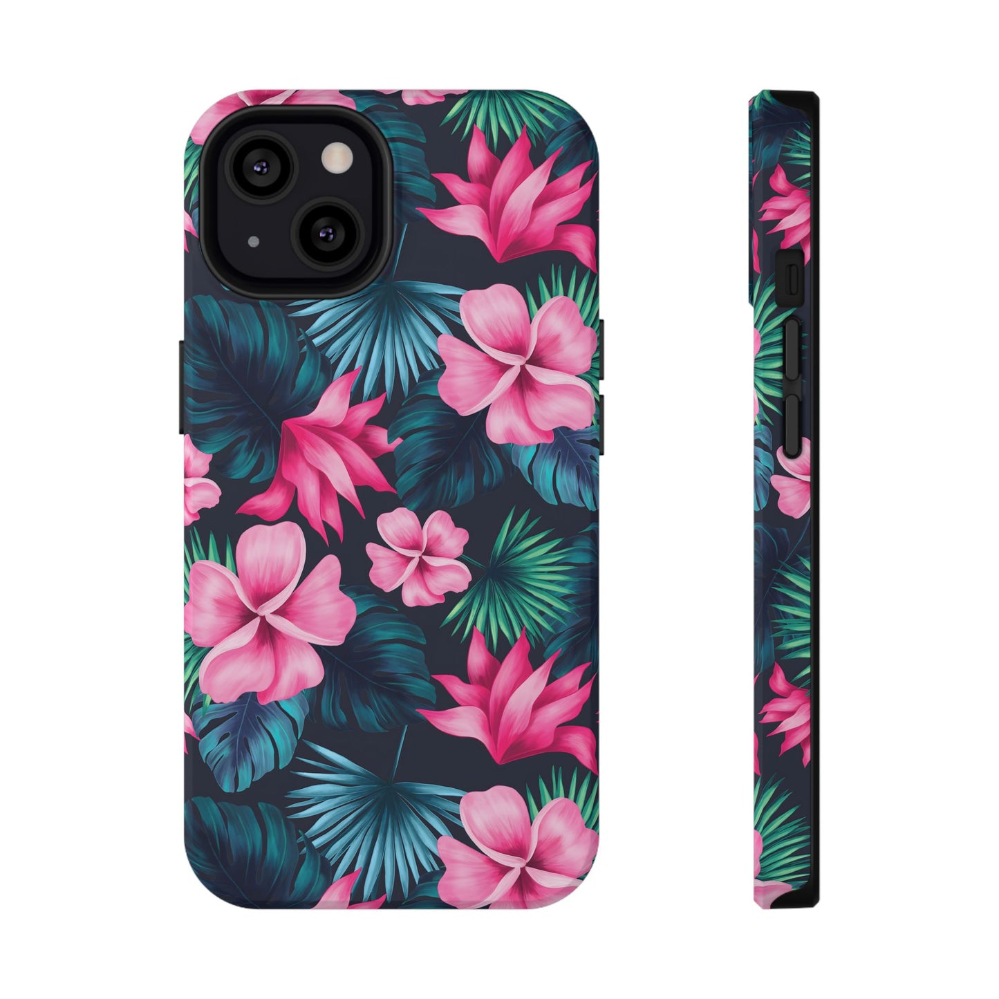 Tropical Paradise Floral Phone Case – MagSafe Compatible for iPhone & Samsung Galaxy