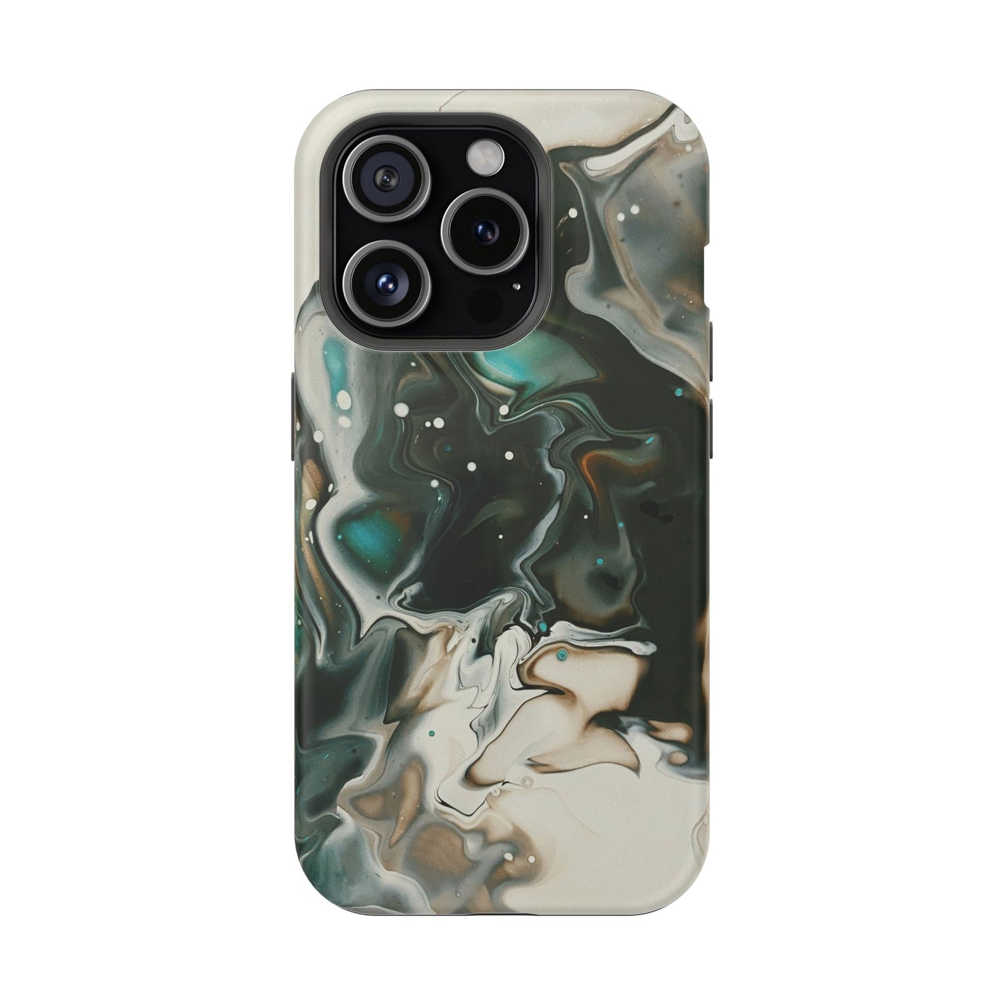 Terra Mist Earthtone Marble Phone Case – MagSafe Compatible for iPhone & Samsung Galaxy