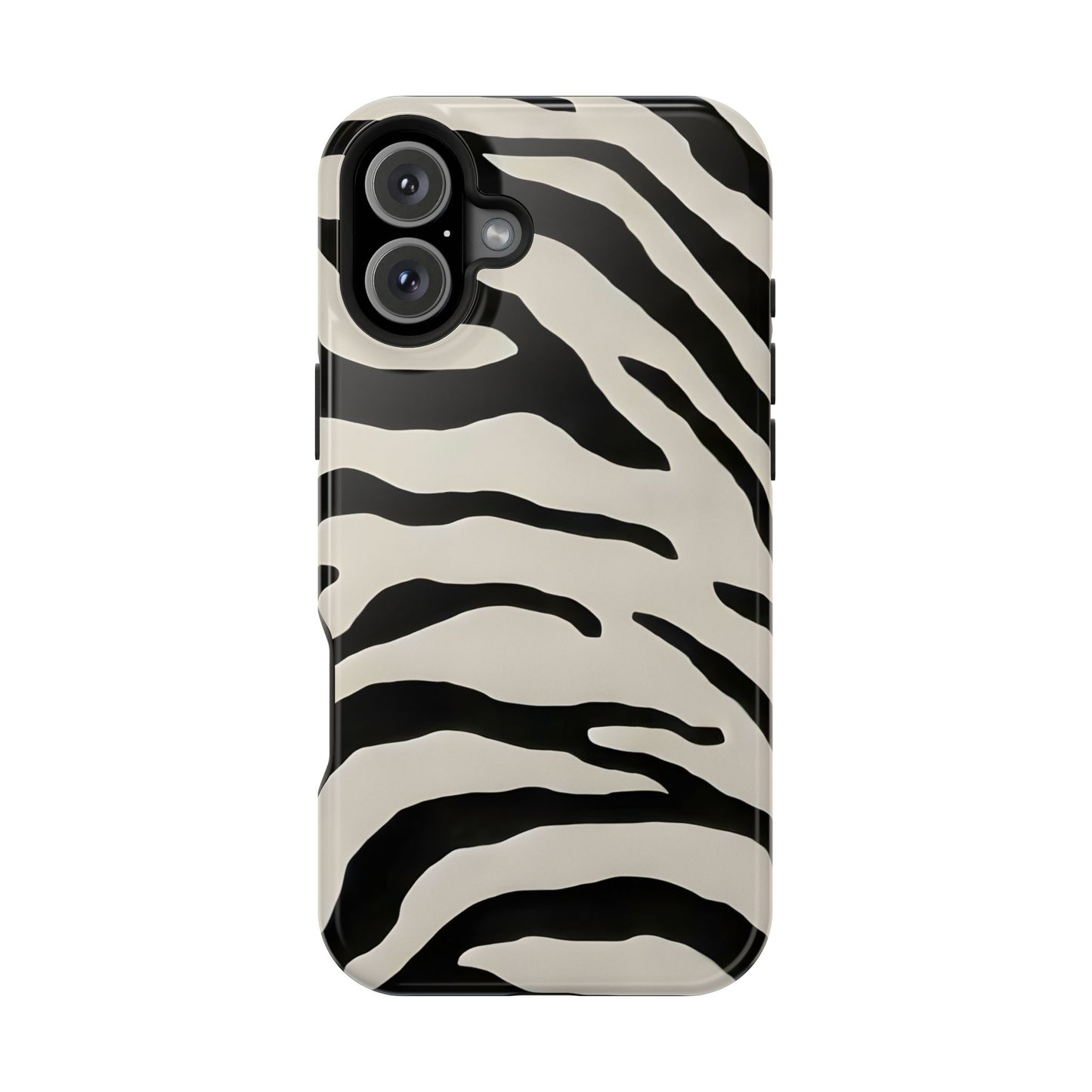Classic Zebra Stripes Phone Case – MagSafe Compatible for iPhone & Samsung Galaxy