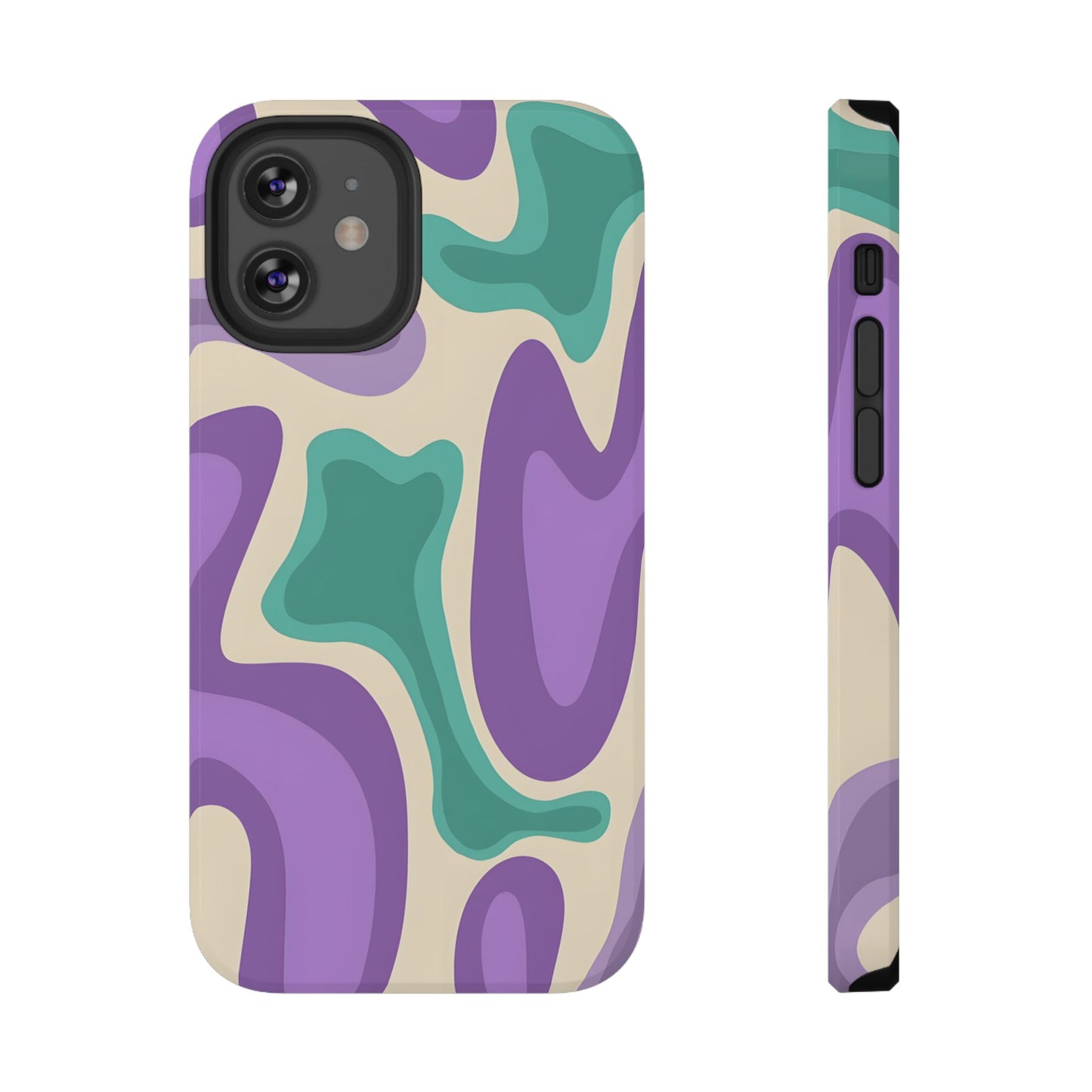 Funky Psychedelic Swirl Phone Case – MagSafe Compatible for iPhone & Samsung Galaxy
