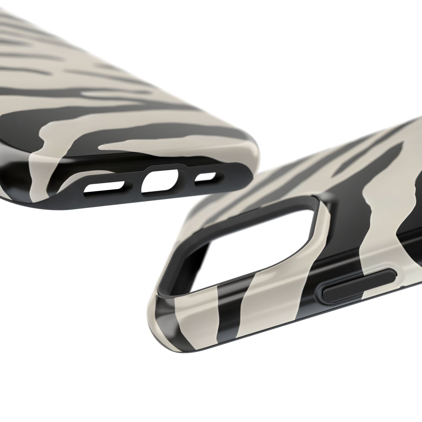 Classic Zebra Stripes Phone Case – MagSafe Compatible for iPhone & Samsung Galaxy