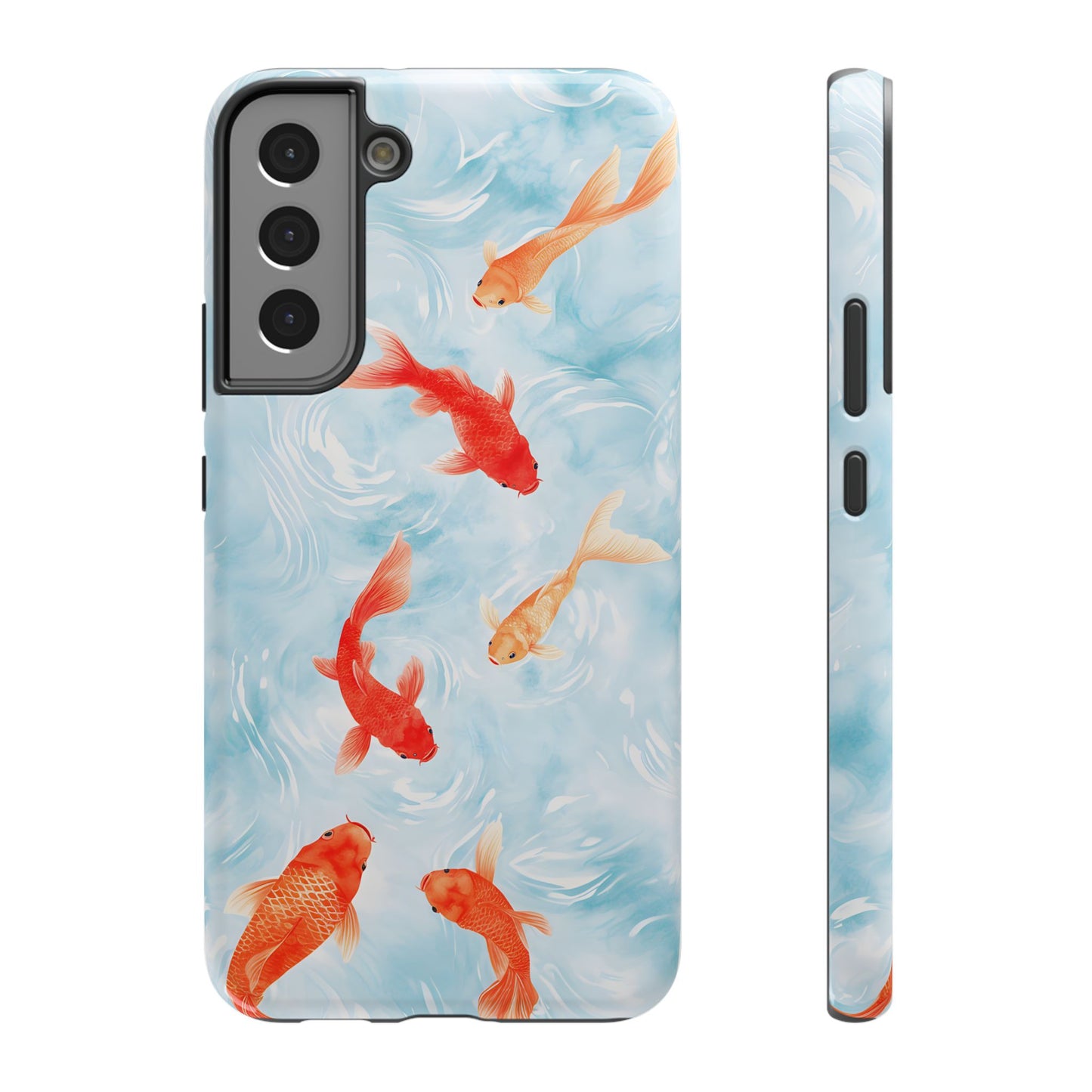 Koi Fish Pond Phone Case – MagSafe Compatible for iPhone & Samsung Galaxy