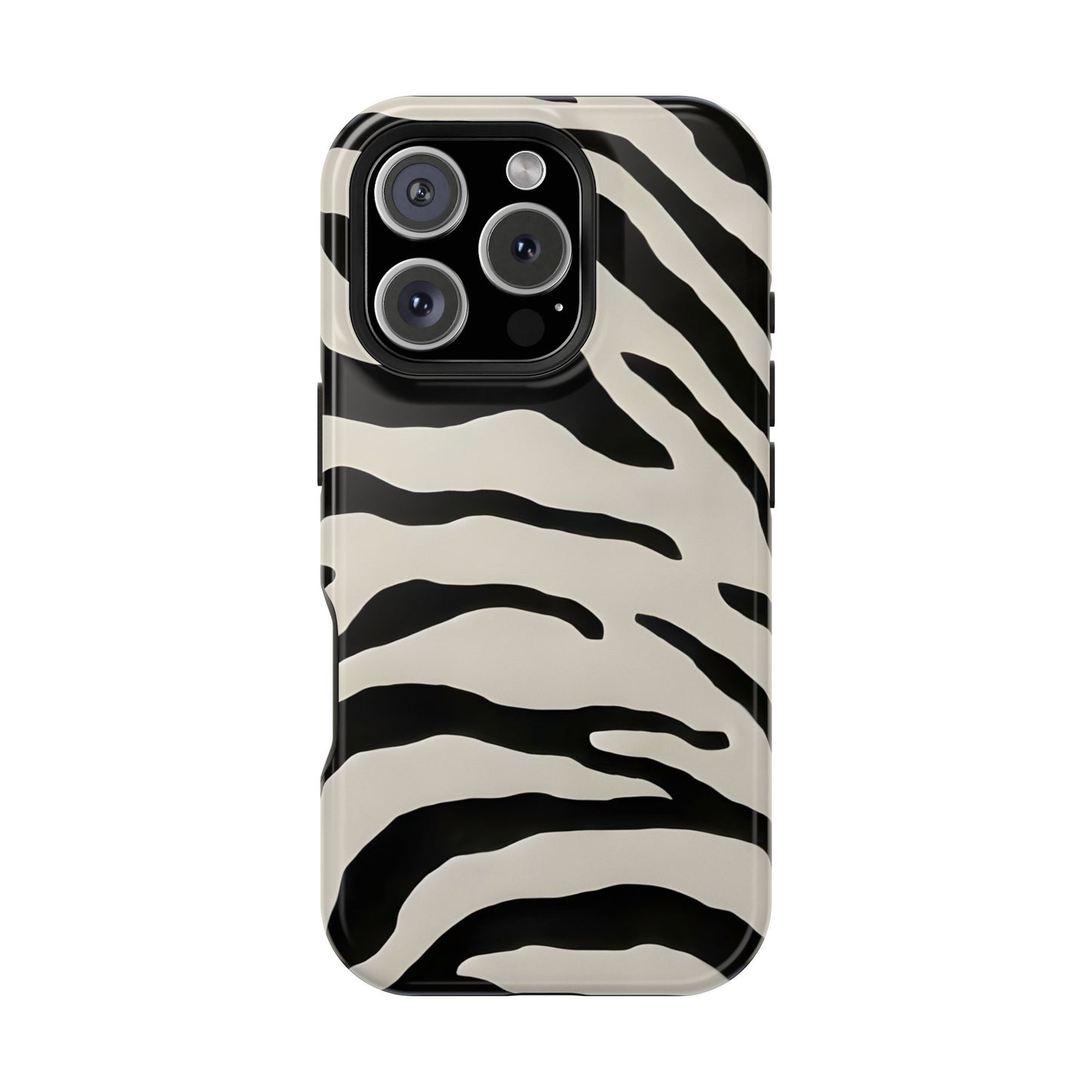 Classic Zebra Stripes Phone Case – MagSafe Compatible for iPhone & Samsung Galaxy