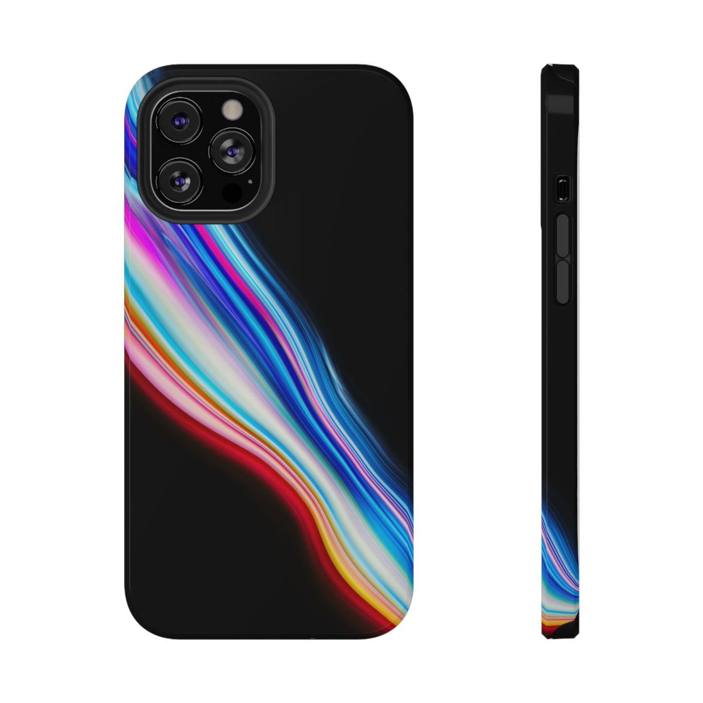 Neon Light Streak Phone Case – MagSafe Compatible for iPhone & Samsung Galaxy