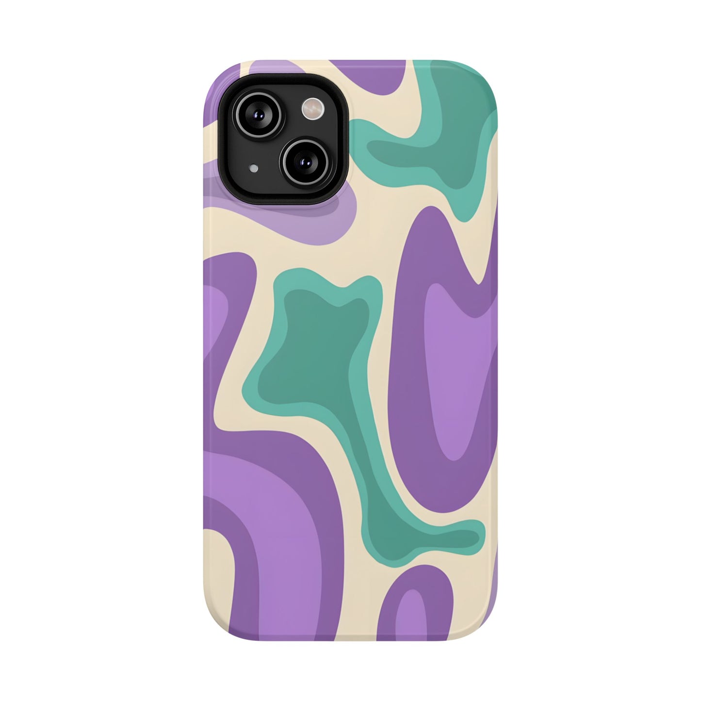 Funky Psychedelic Swirl Phone Case – MagSafe Compatible for iPhone & Samsung Galaxy