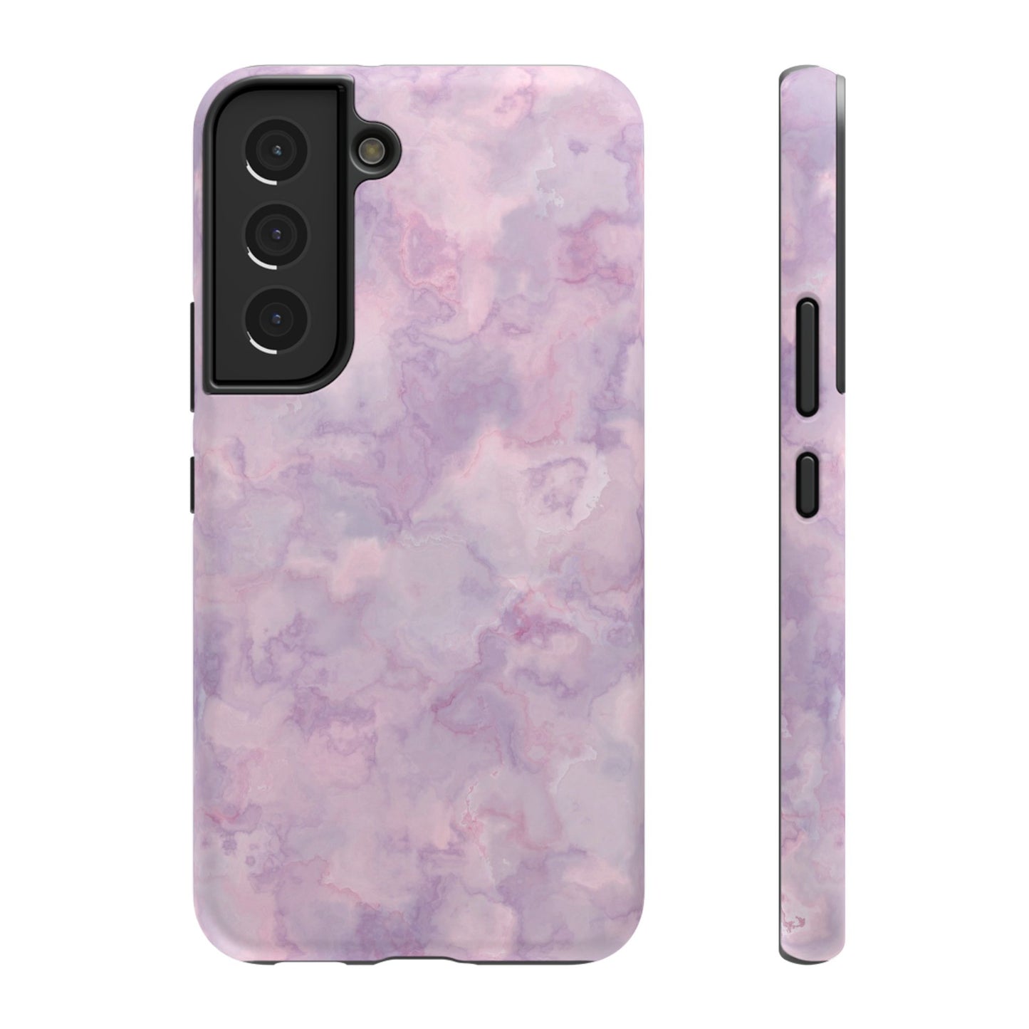 Lavender Dream Marble Phone Case – MagSafe Compatible for iPhone & Samsung Galaxy