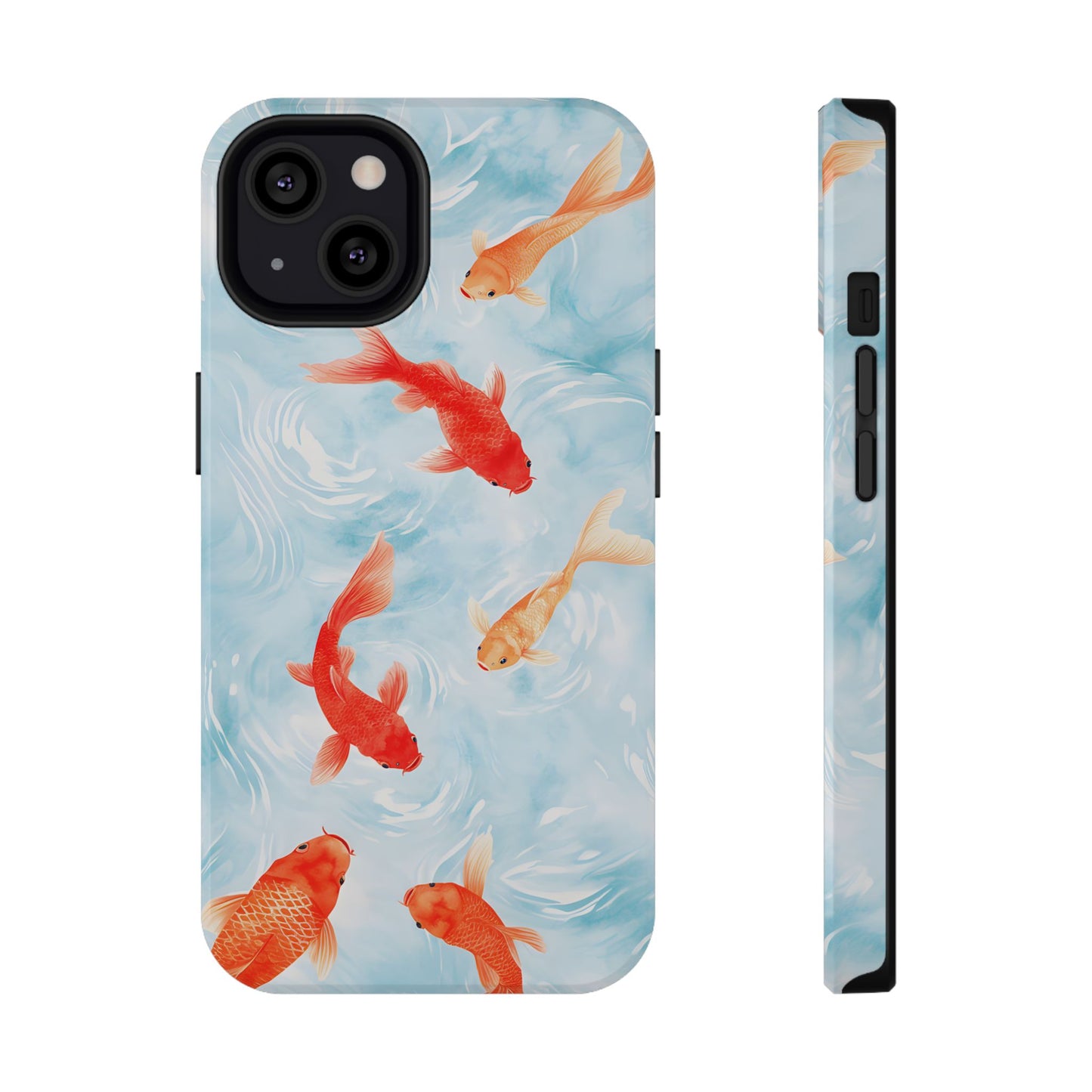 Koi Fish Pond Phone Case – MagSafe Compatible for iPhone & Samsung Galaxy