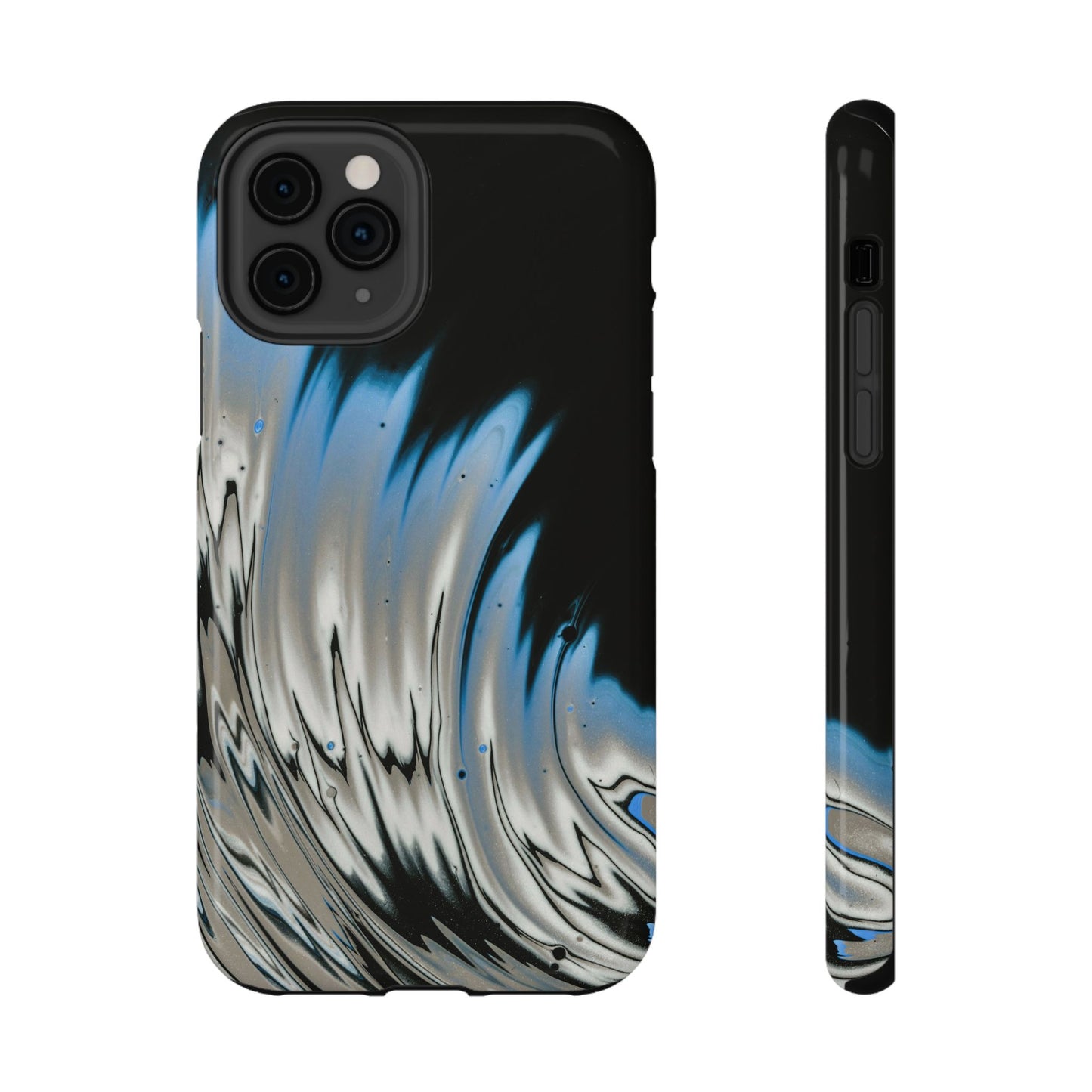 Arctic Wave Flow Phone Case – MagSafe Compatible for iPhone & Samsung Galaxy