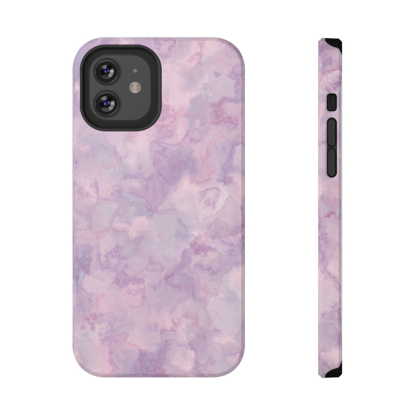 Lavender Dream Marble Phone Case – MagSafe Compatible for iPhone & Samsung Galaxy