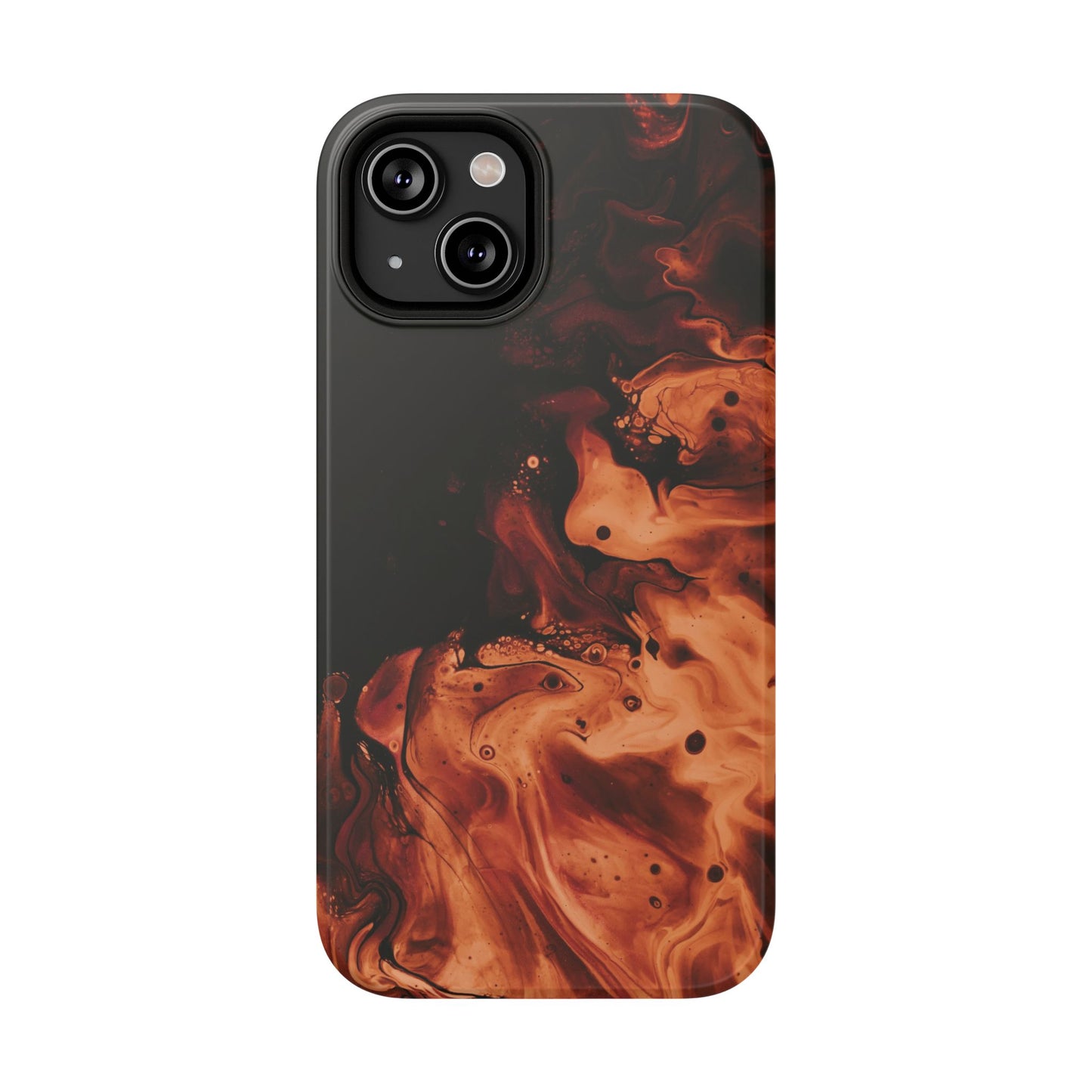 Molten Lava Abstract Art Phone Case – MagSafe Compatible for iPhone & Samsung Galaxy