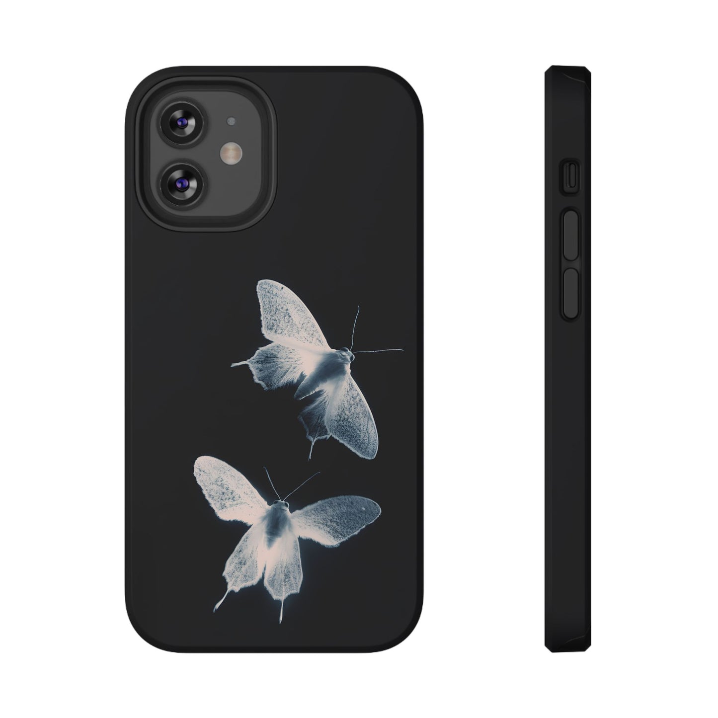 Ethereal Moth Dark Aesthetic Phone Case – MagSafe Compatible for iPhone & Samsung Galaxy