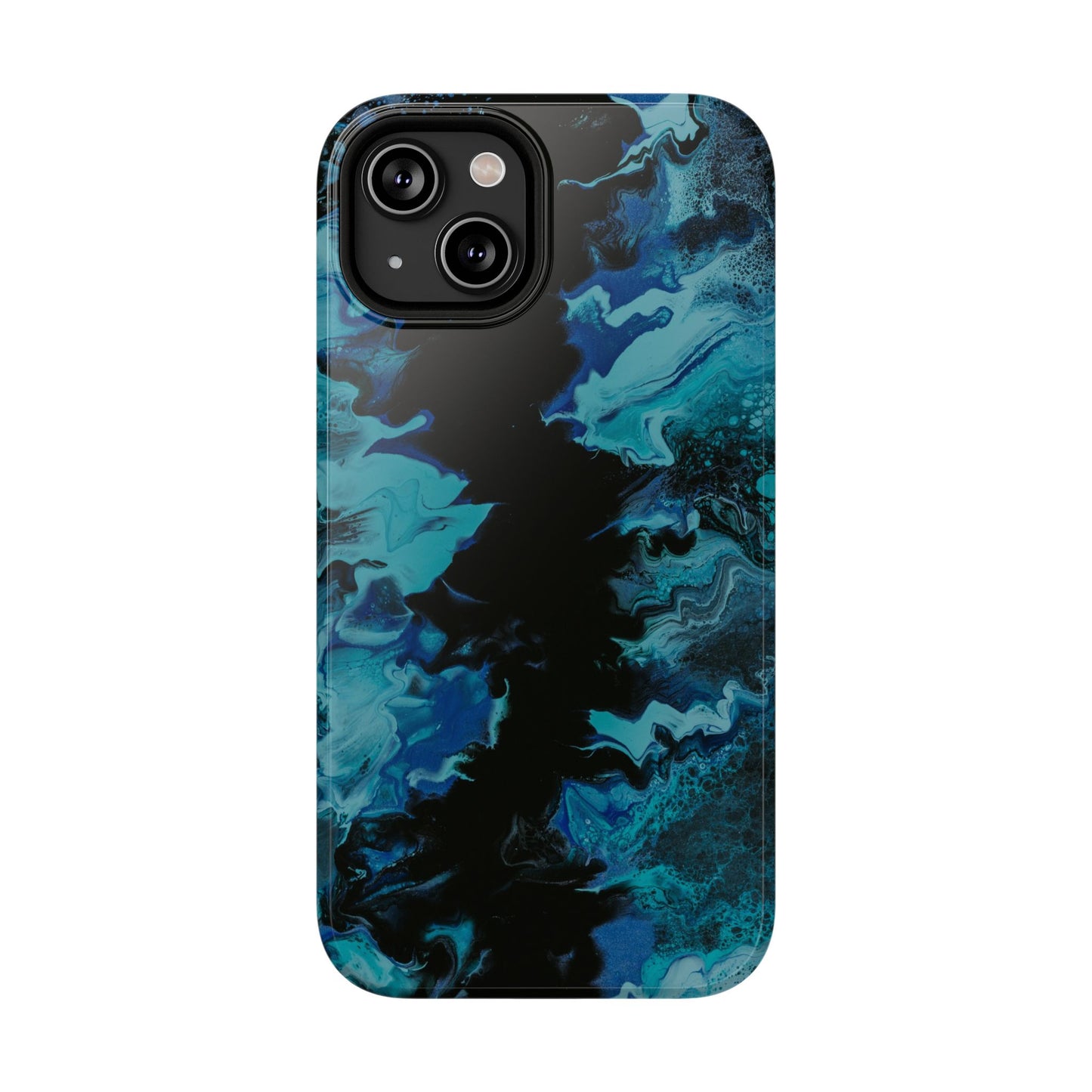 Deep Ocean Swirl Phone Case – MagSafe Compatible for iPhone & Samsung Galaxy