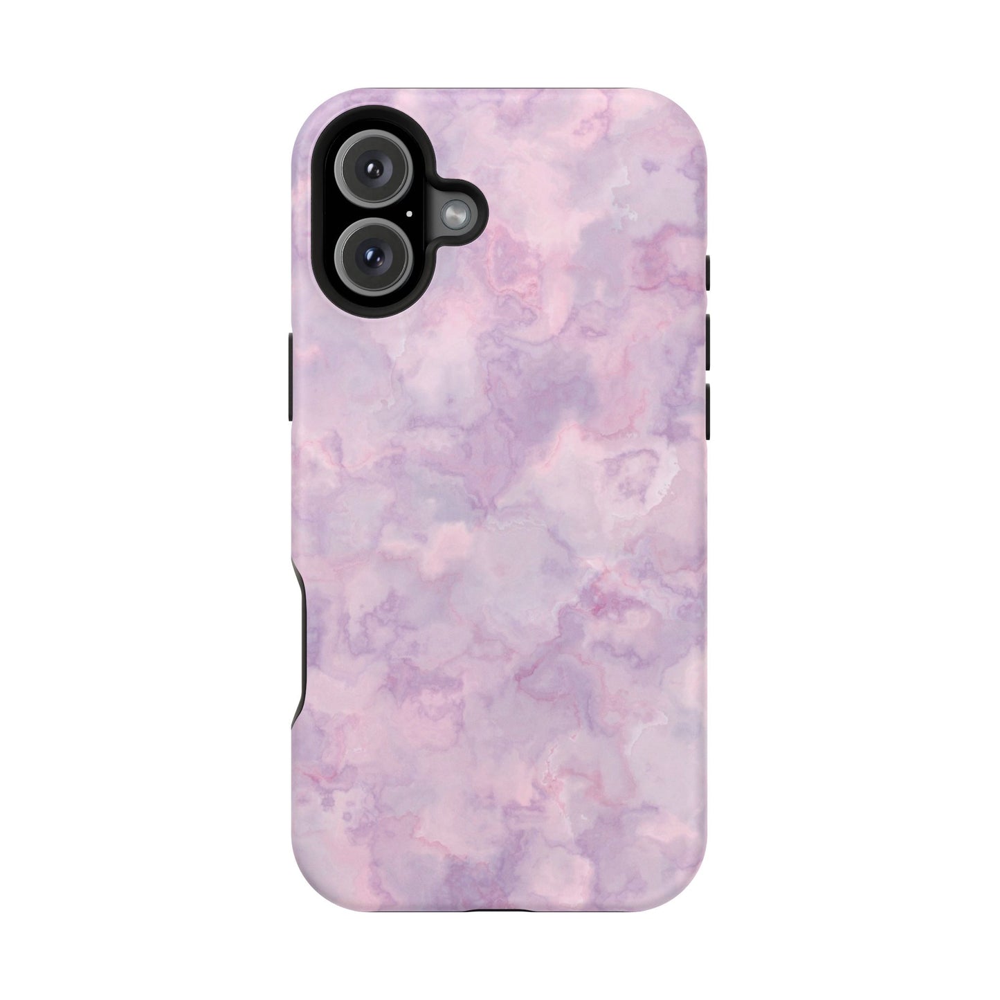 Lavender Dream Marble Phone Case – MagSafe Compatible for iPhone & Samsung Galaxy