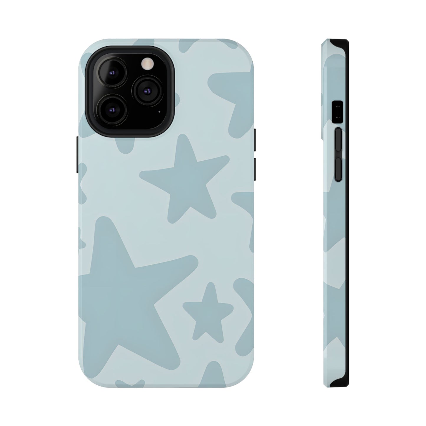 Minimalist Star Pattern Phone Case – MagSafe Compatible for iPhone & Samsung Galaxy