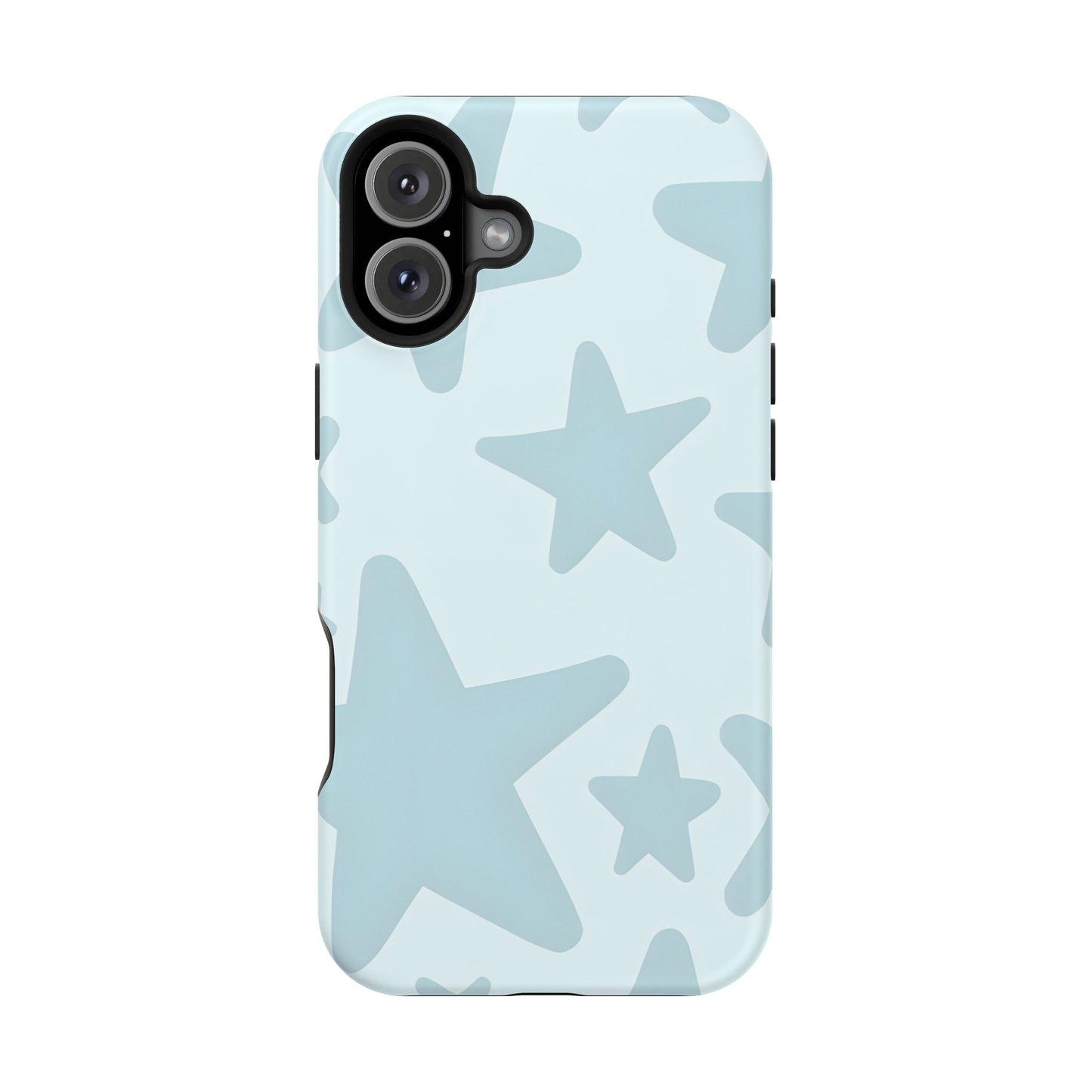 Minimalist Star Pattern Phone Case – MagSafe Compatible for iPhone & Samsung Galaxy