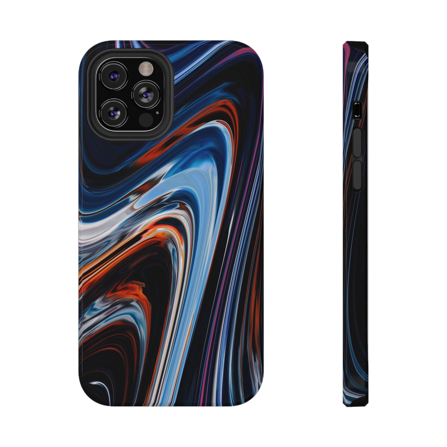 Vibrant Swirl Energy Phone Case – MagSafe Compatible for iPhone & Samsung Galaxy