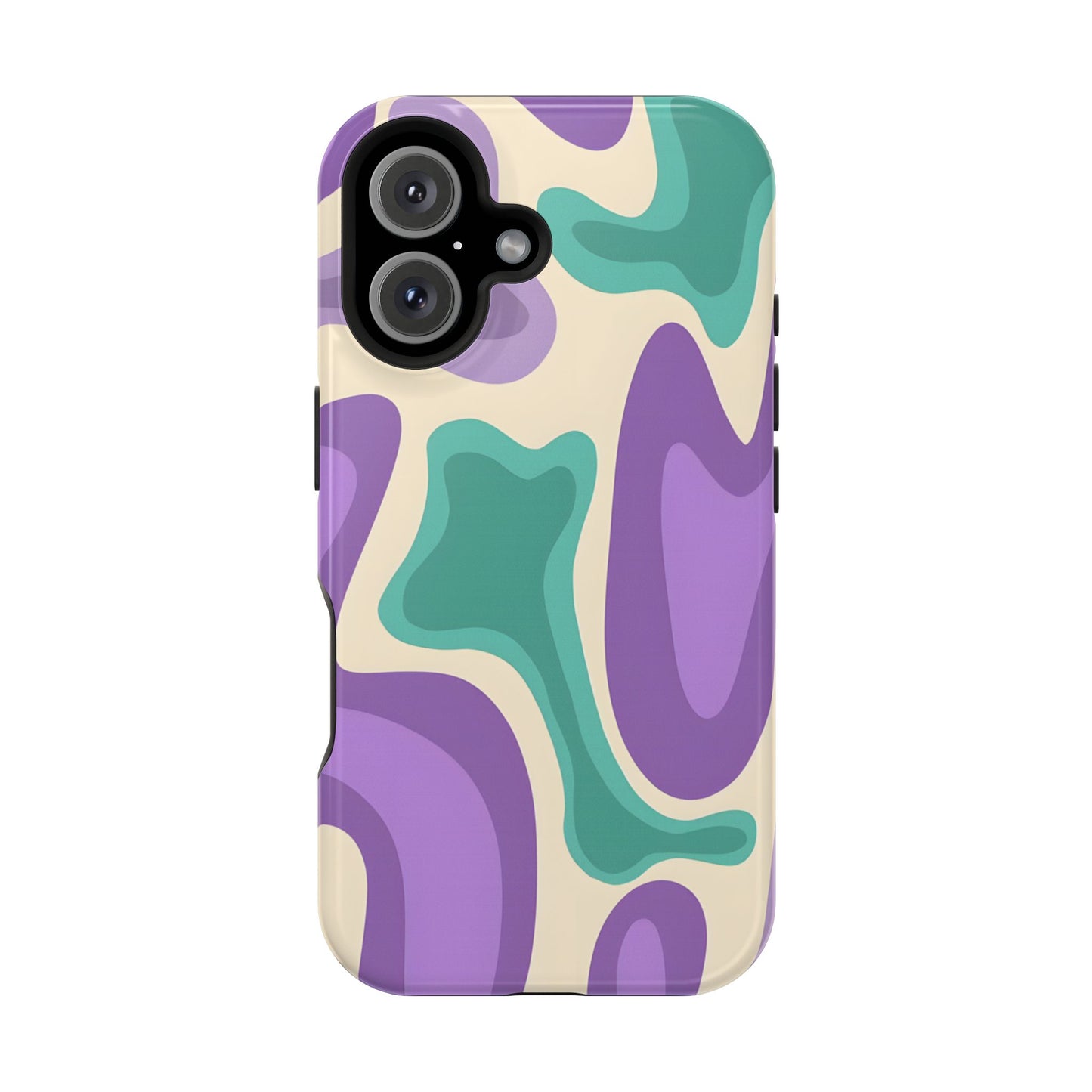 Funky Psychedelic Swirl Phone Case – MagSafe Compatible for iPhone & Samsung Galaxy