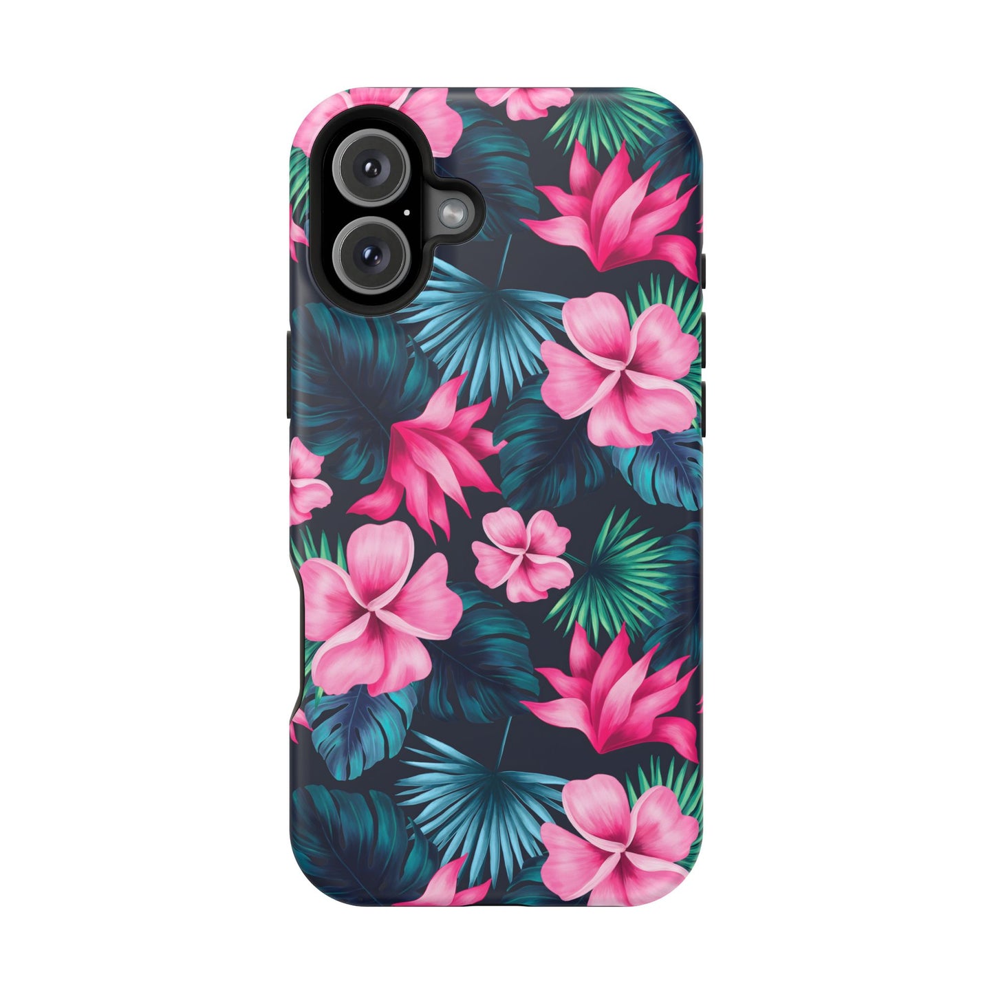 Tropical Paradise Floral Phone Case – MagSafe Compatible for iPhone & Samsung Galaxy