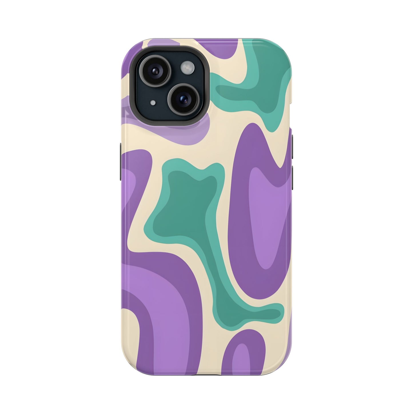 Funky Psychedelic Swirl Phone Case – MagSafe Compatible for iPhone & Samsung Galaxy
