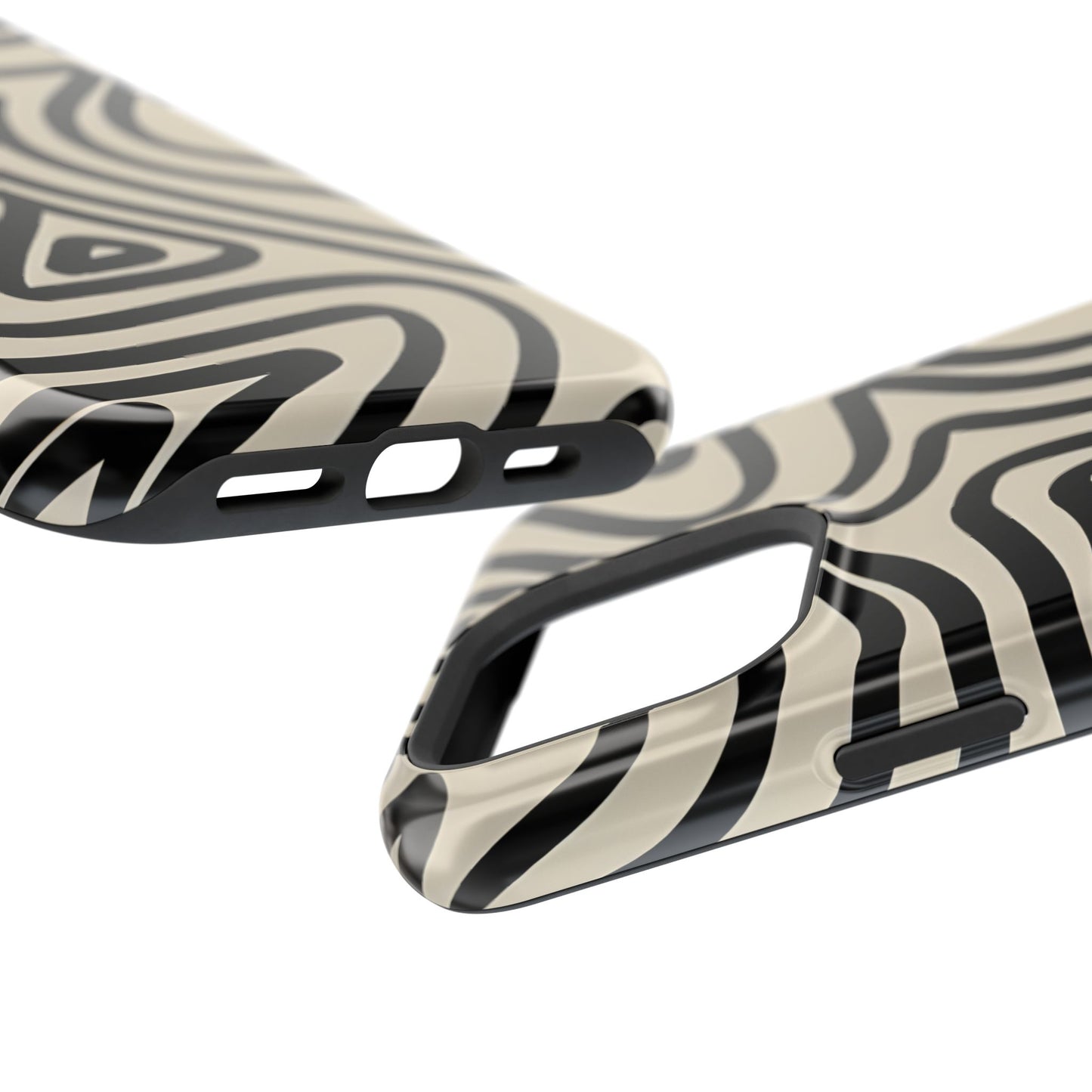 Abstract Maze Line Art Phone Case – MagSafe Compatible for iPhone & Samsung Galaxy