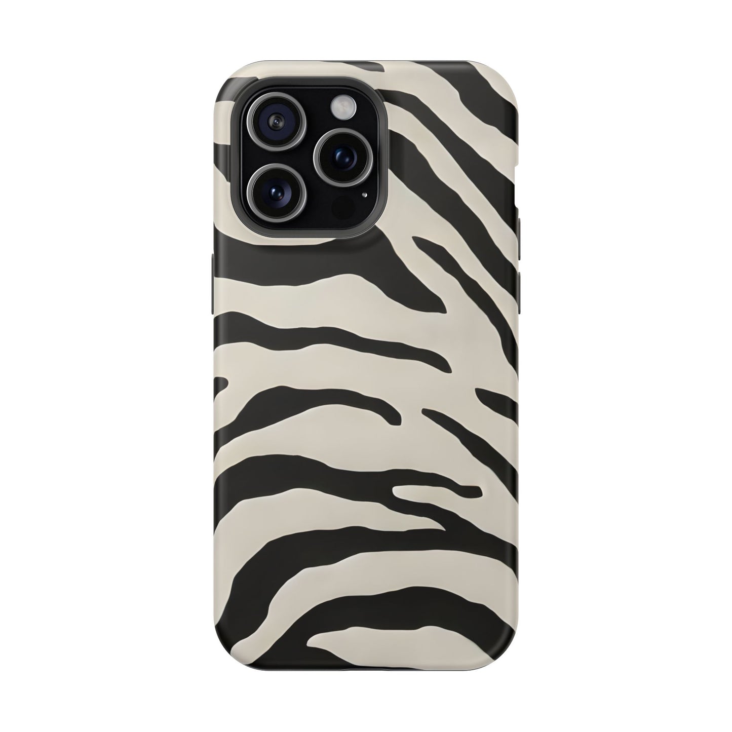 Classic Zebra Stripes Phone Case – MagSafe Compatible for iPhone & Samsung Galaxy