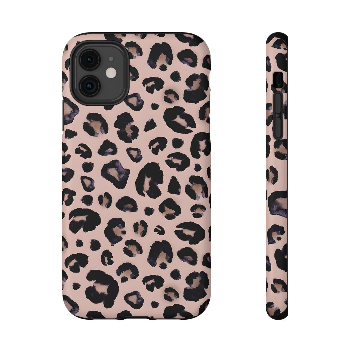 Chic Leopard Print Phone Case – MagSafe Compatible for iPhone & Samsung Galaxy