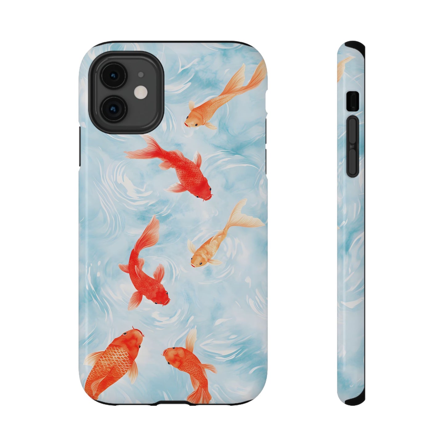 Koi Fish Pond Phone Case – MagSafe Compatible for iPhone & Samsung Galaxy