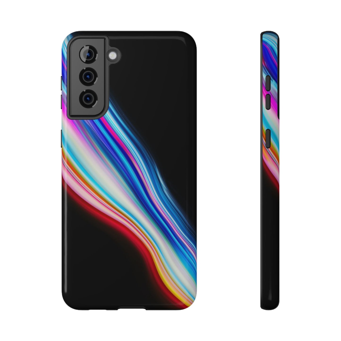 Neon Light Streak Phone Case – MagSafe Compatible for iPhone & Samsung Galaxy