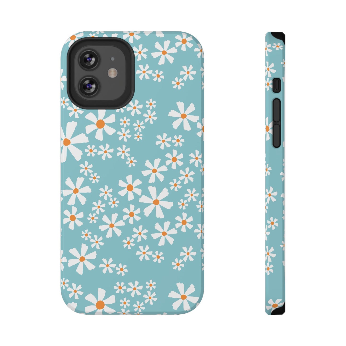 Vintage Daisy Field Phone Case – MagSafe Compatible for iPhone & Samsung Galaxy