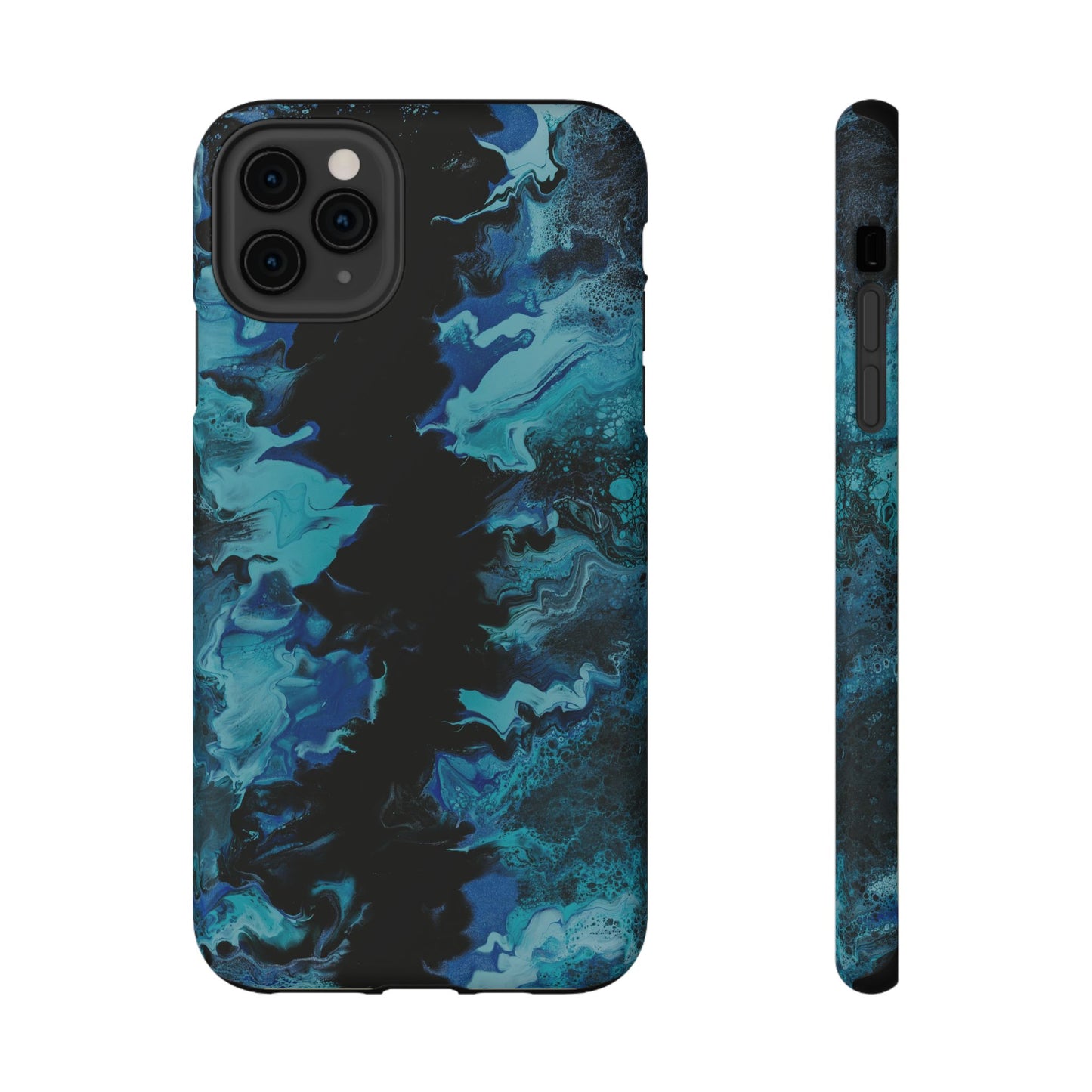 Deep Ocean Swirl Phone Case – MagSafe Compatible for iPhone & Samsung Galaxy