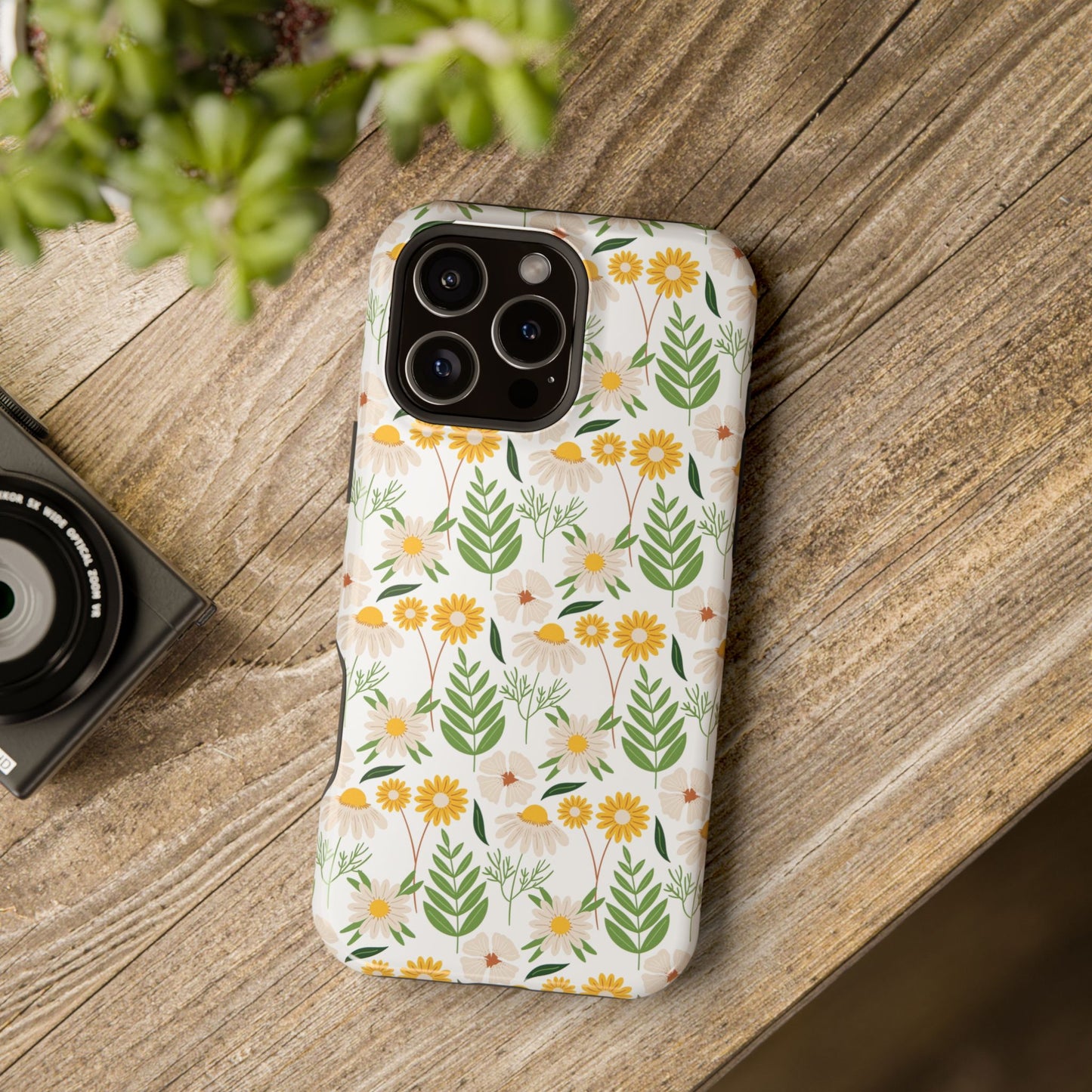 Floral Meadow Phone Case – MagSafe Compatible for iPhone & Samsung Galaxy