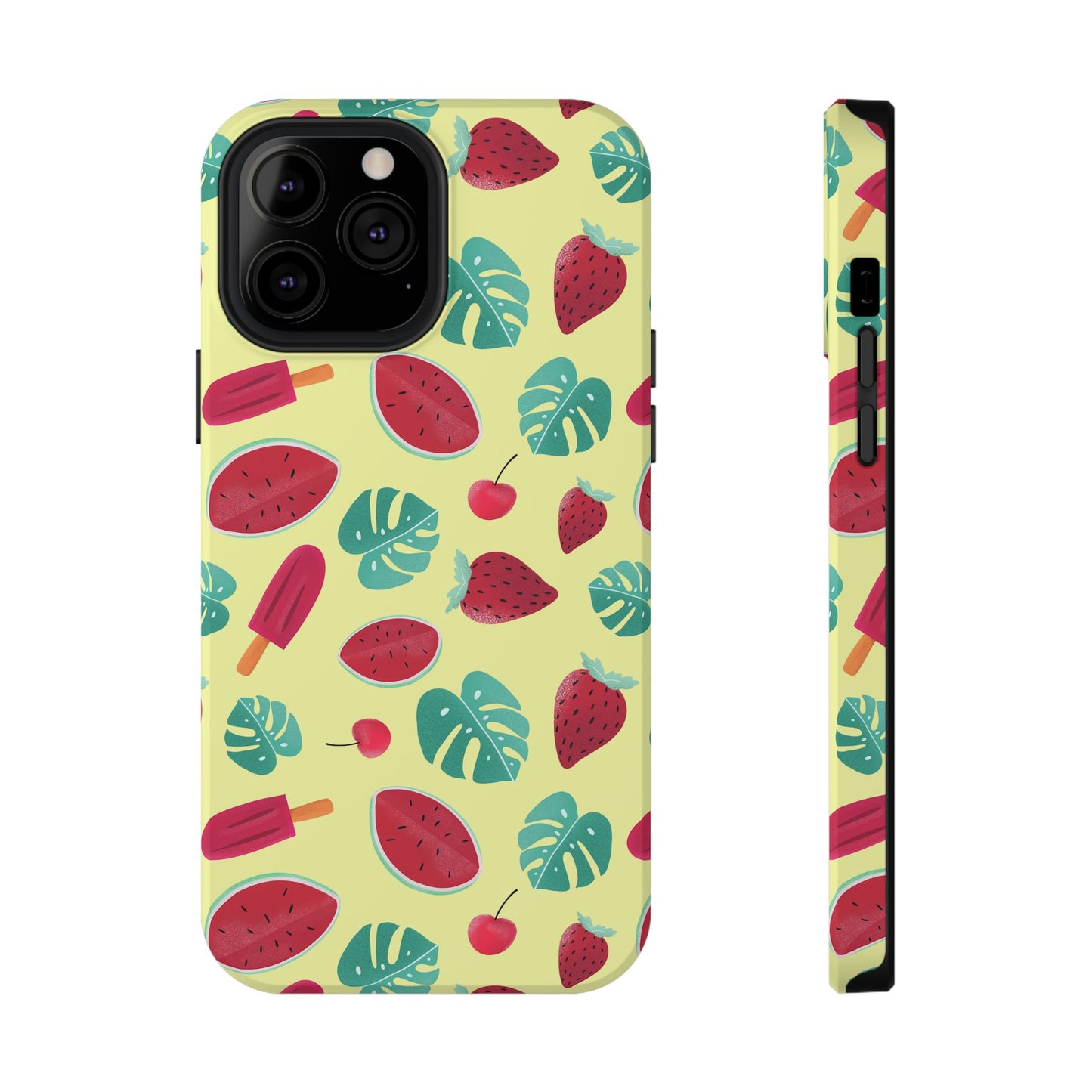 Tropical Summer Fruits Phone Case – MagSafe Compatible for iPhone & Samsung Galaxy