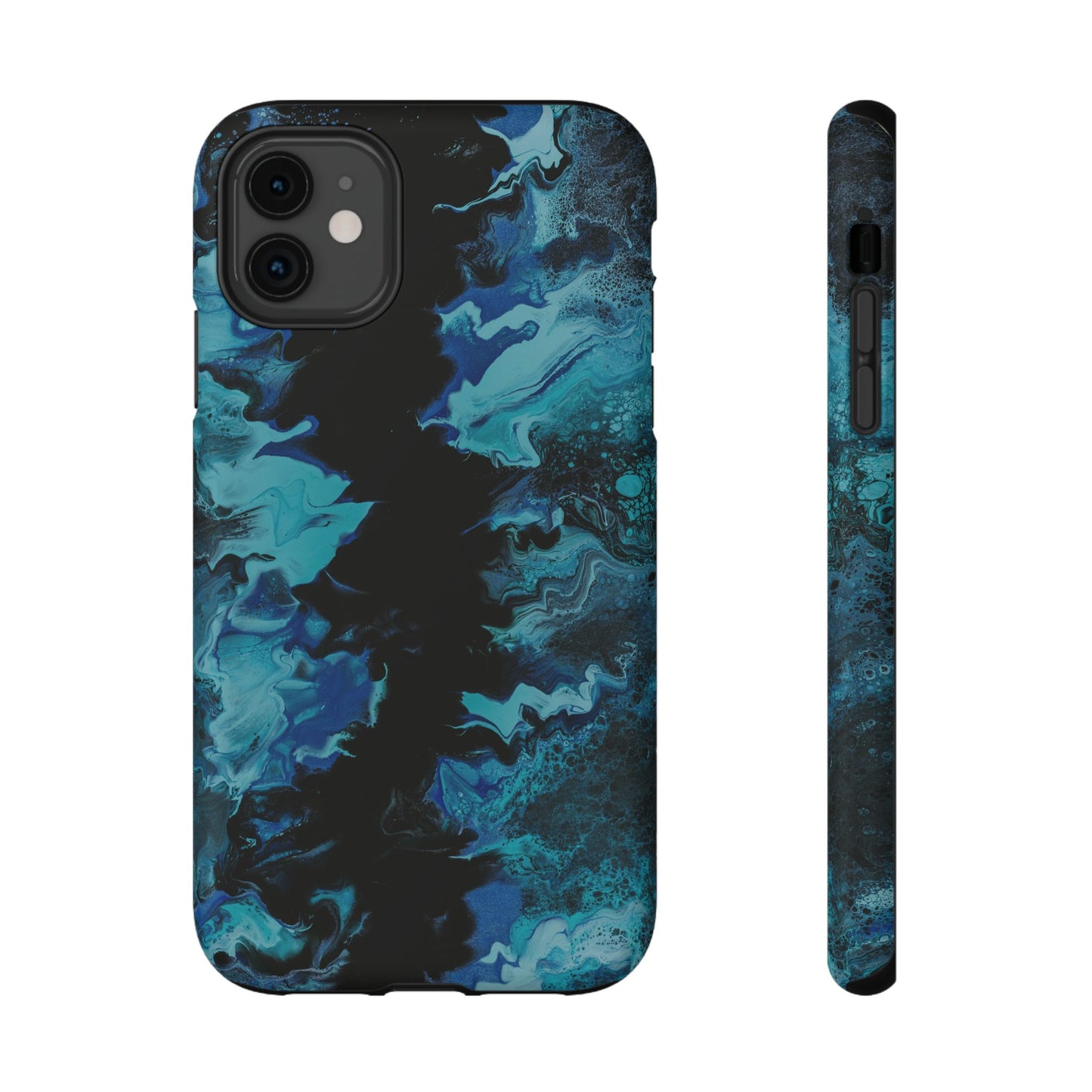 Deep Ocean Swirl Phone Case – MagSafe Compatible for iPhone & Samsung Galaxy