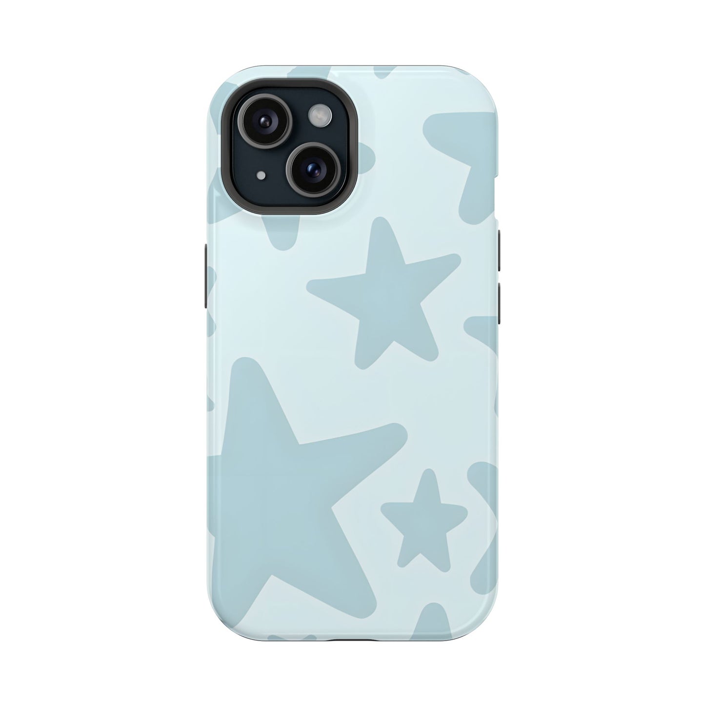 Minimalist Star Pattern Phone Case – MagSafe Compatible for iPhone & Samsung Galaxy