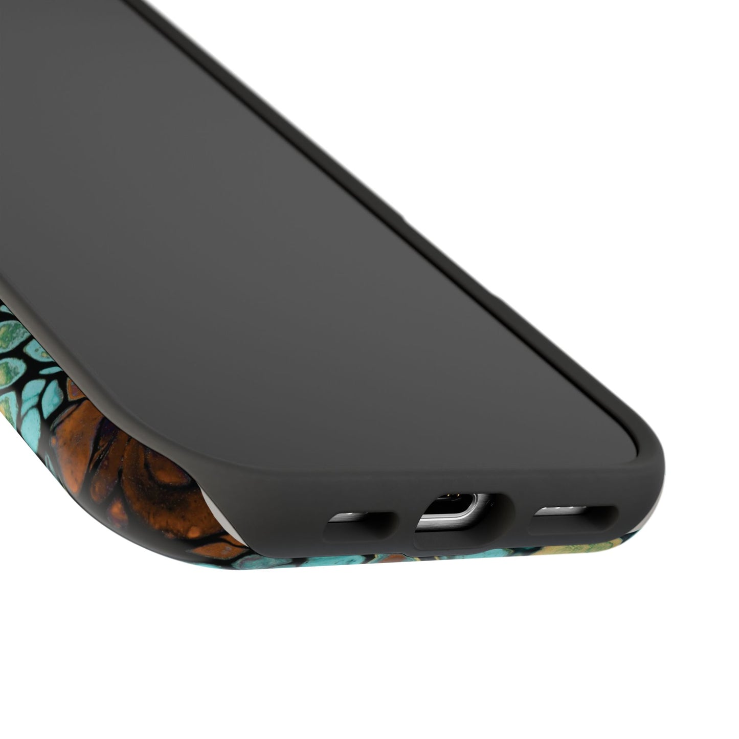 Ocean Reef Abstract Flow Phone Case – MagSafe Compatible for iPhone & Samsung Galaxy