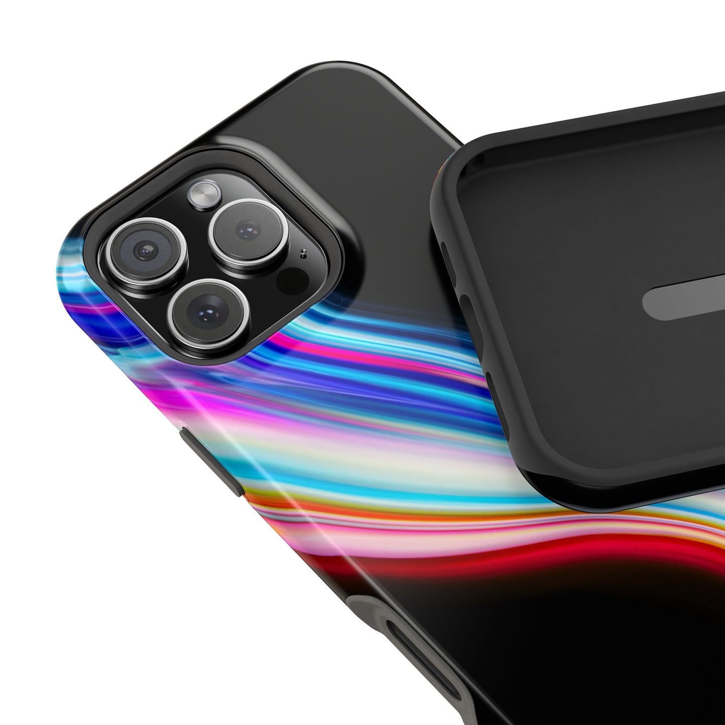 Neon Light Streak Phone Case – MagSafe Compatible for iPhone & Samsung Galaxy