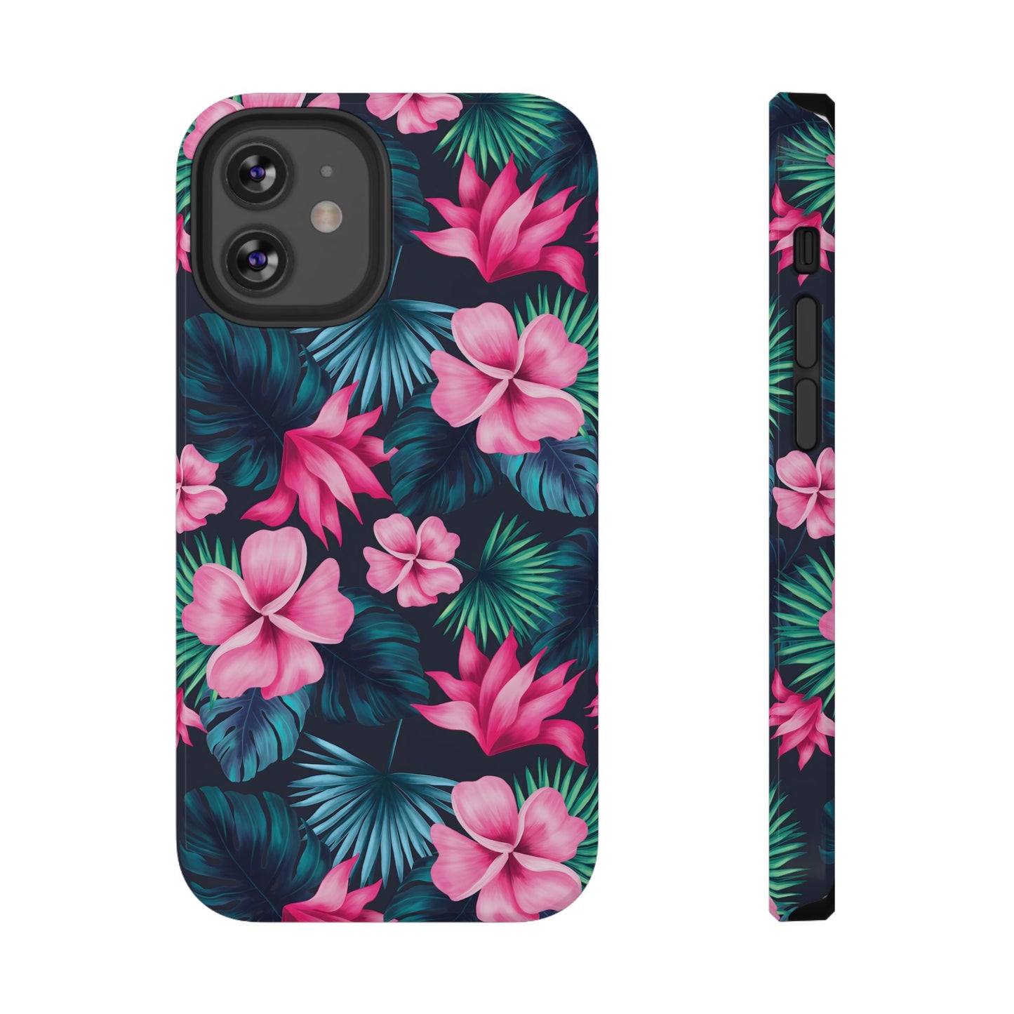 Tropical Paradise Floral Phone Case – MagSafe Compatible for iPhone & Samsung Galaxy