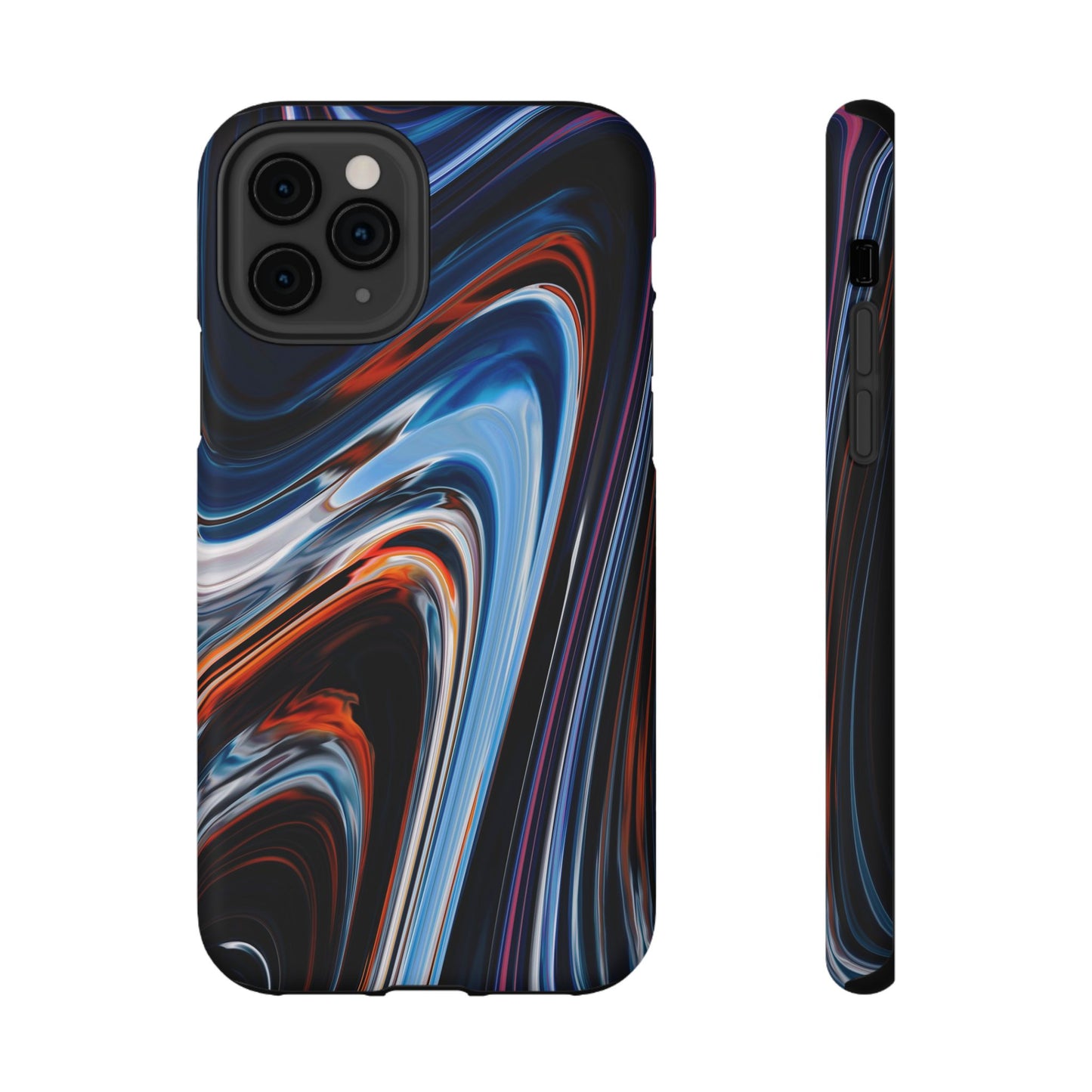 Vibrant Swirl Energy Phone Case – MagSafe Compatible for iPhone & Samsung Galaxy